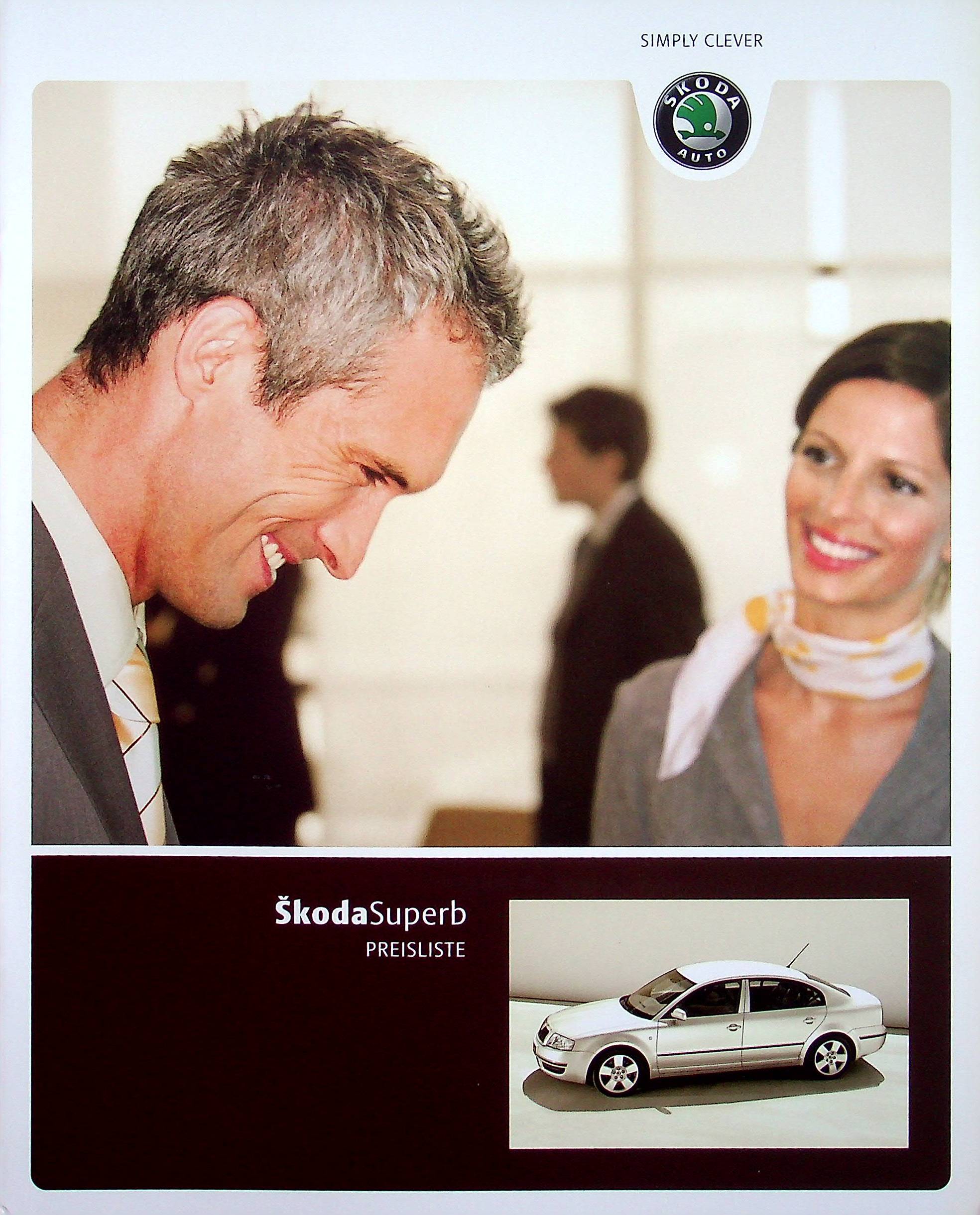 Skoda Superb - Preisliste & Extras - Prospekt 05/2004