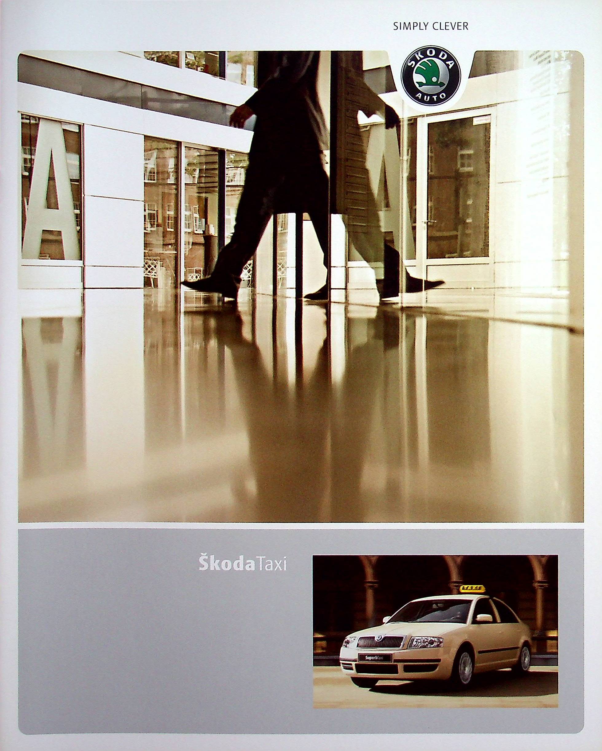 Skoda Superb - Taxi - Prospekt 10/2004