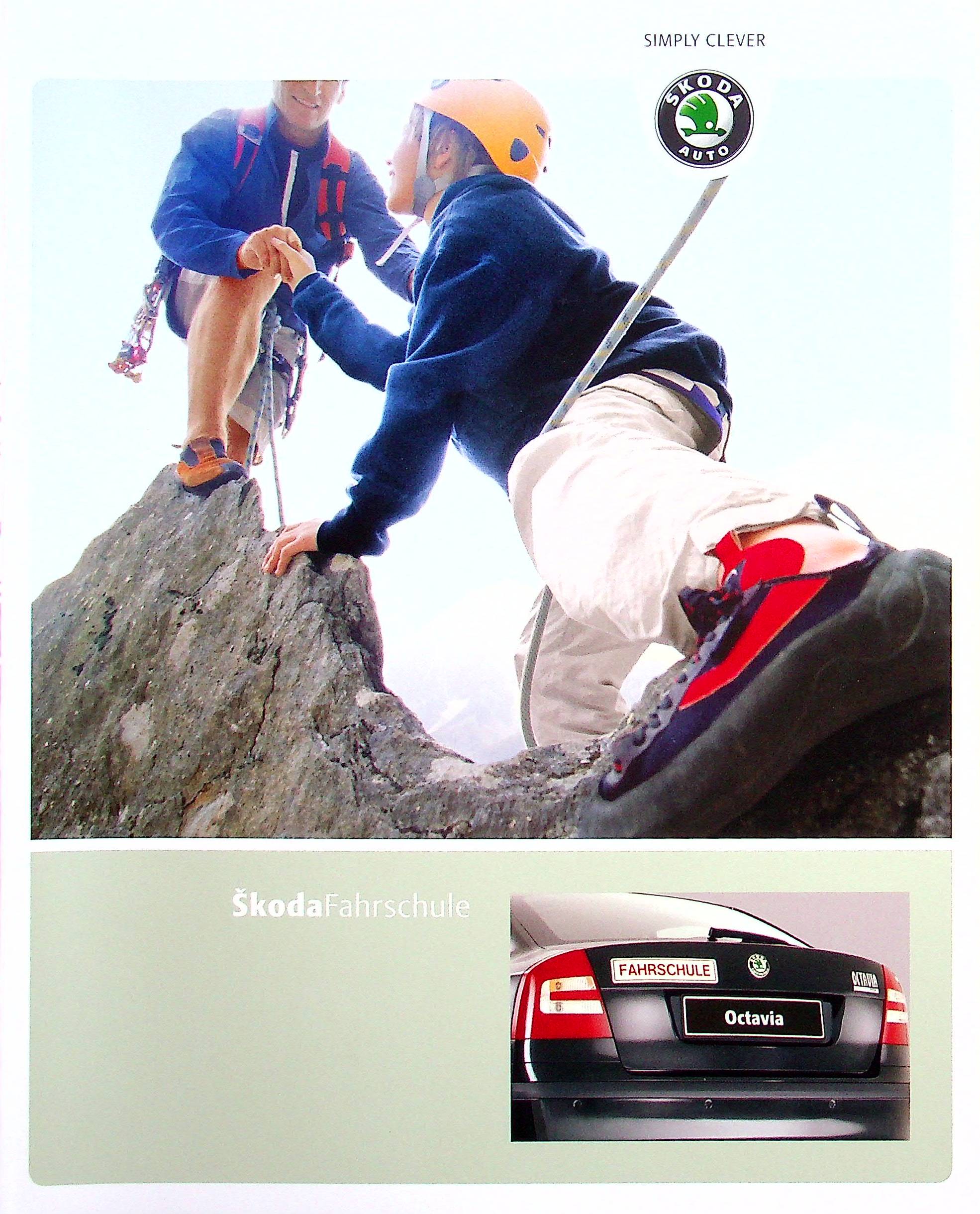 Skoda Fabia Octavia Superb - Fahrschule - Prospekt 02/2006