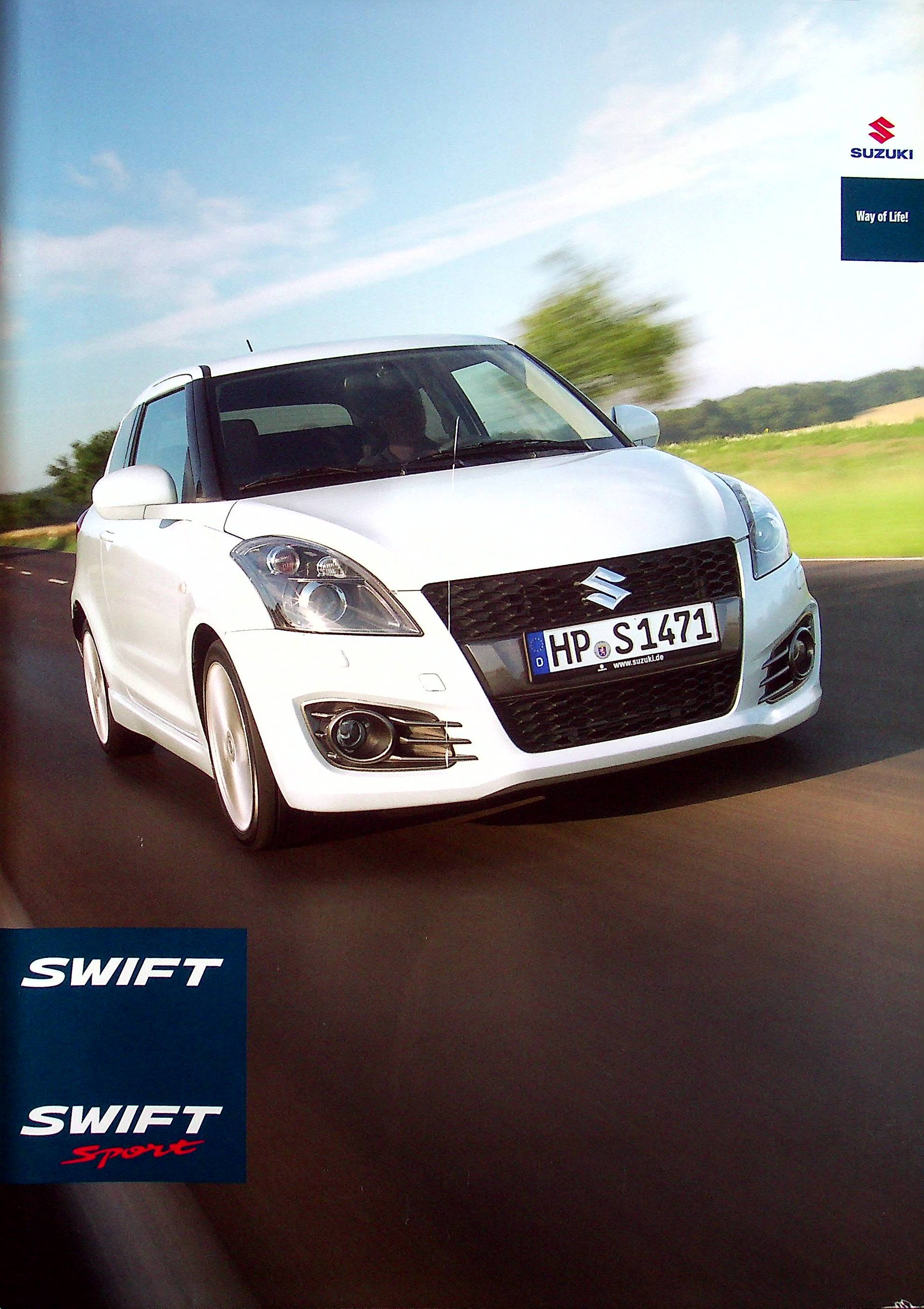 Suzuki Swift Sport Prospekt 09/2014