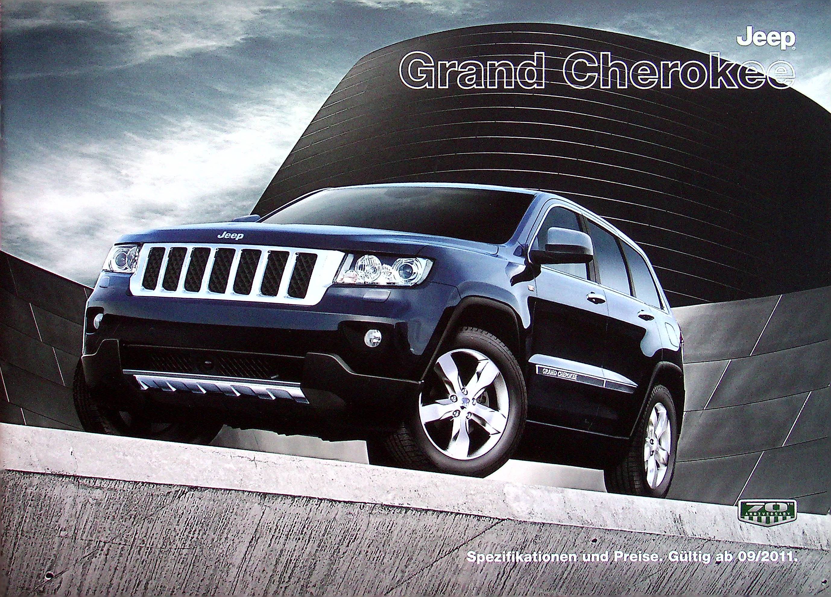 Jeep Grand Cherokee - Preisliste & Extras - Prospekt 09/2011