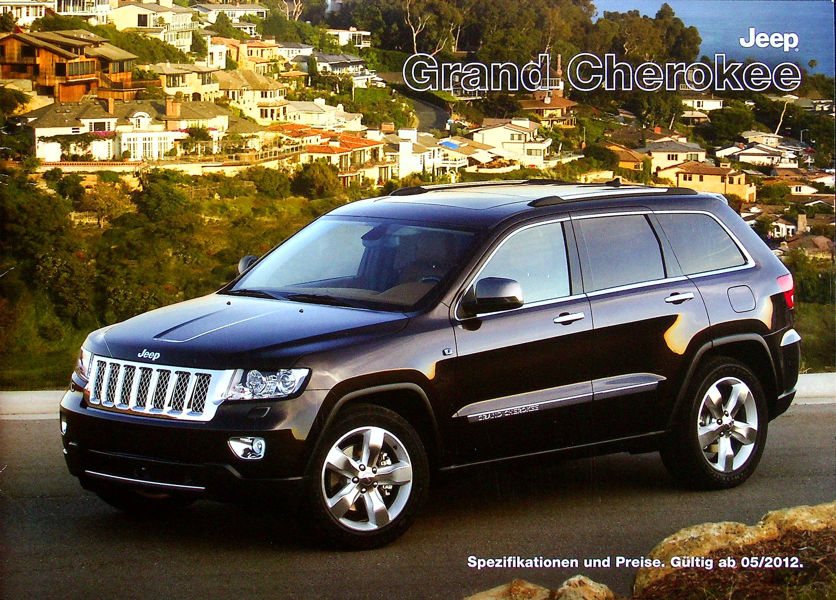 Jeep Grand Cherokee - Preisliste & Extras - Prospekt 05/2012