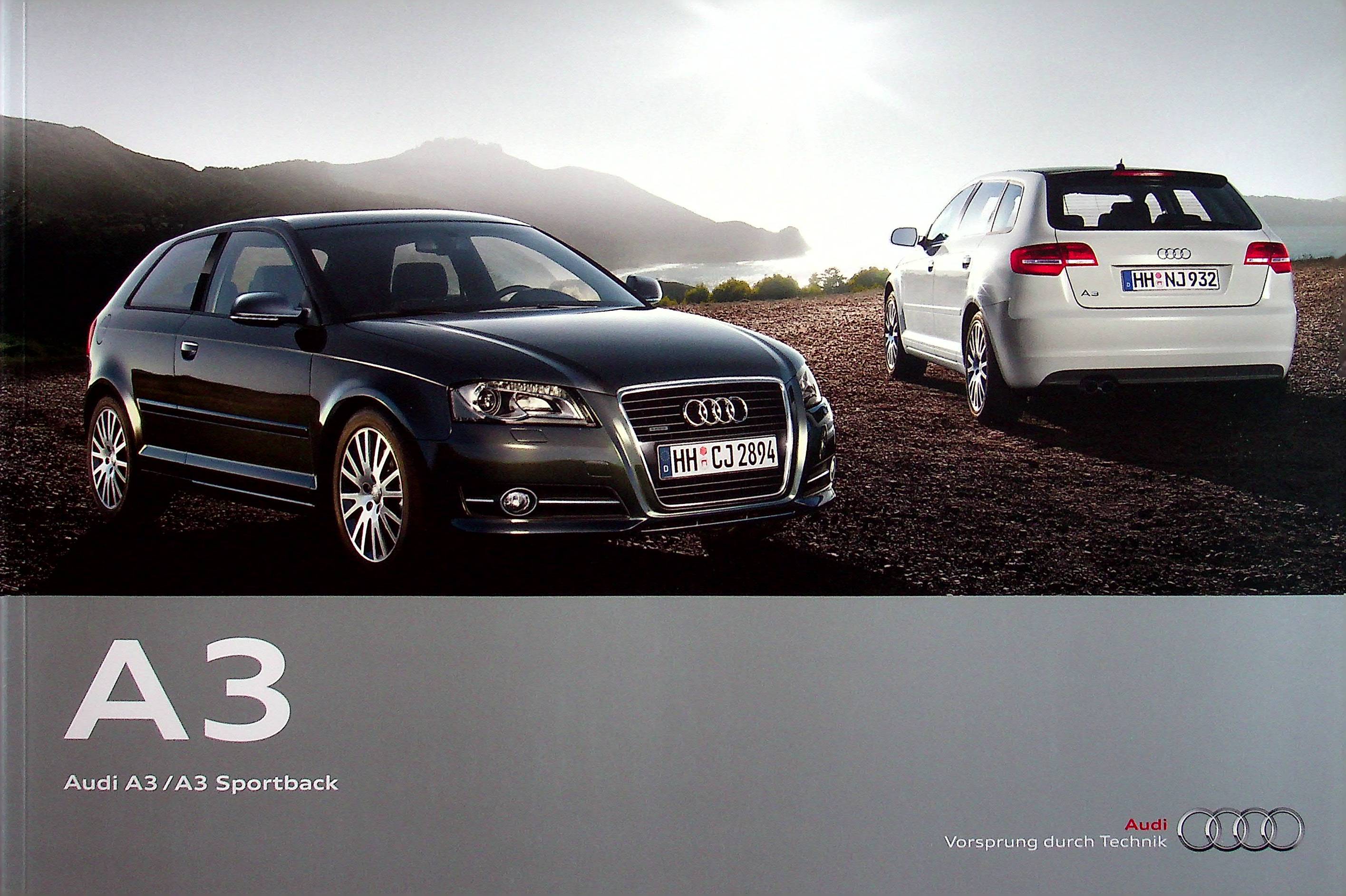 Audi A3 + Sportback Prospekt 04/2010