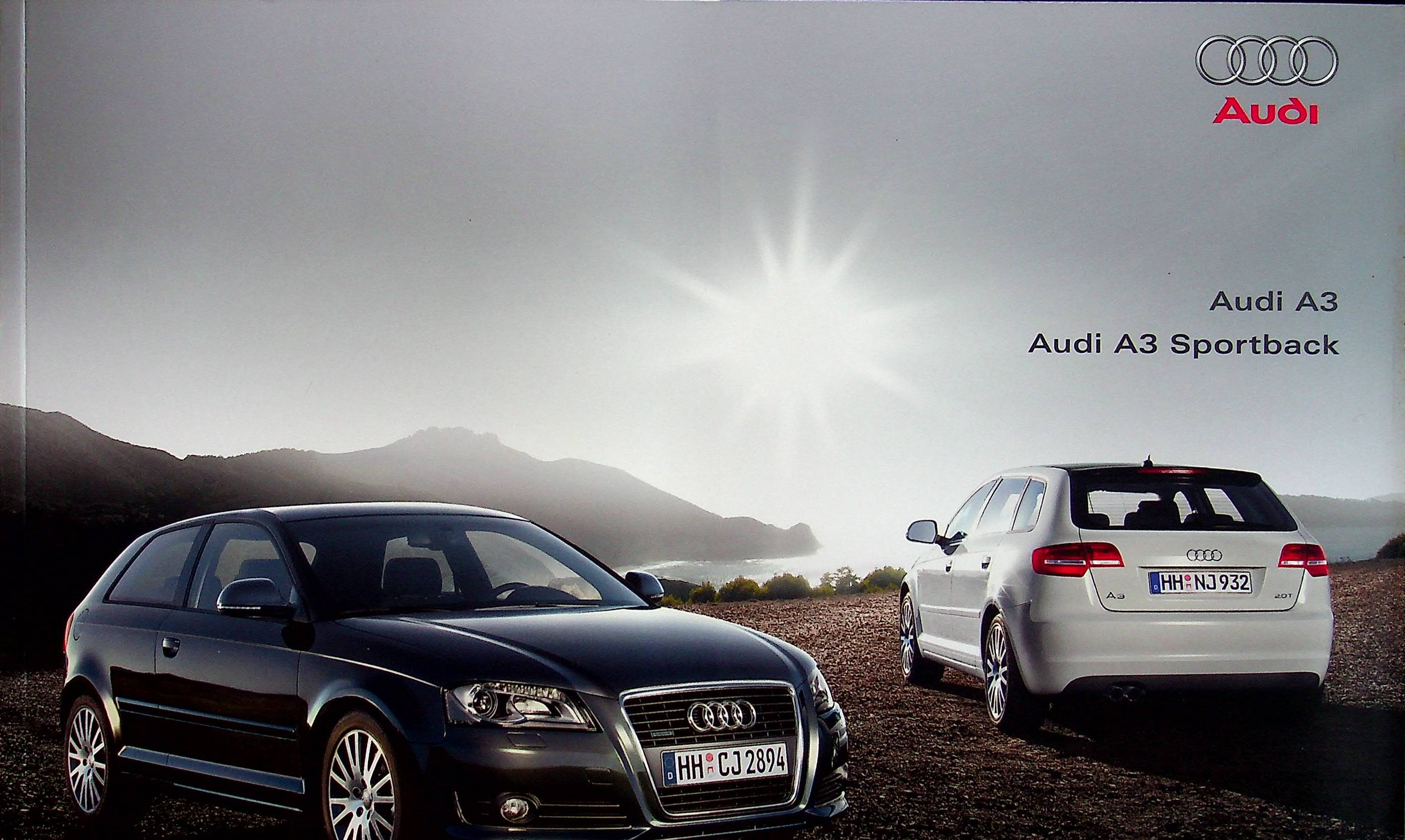 Audi A3 + Sportback Prospekt 01/2009