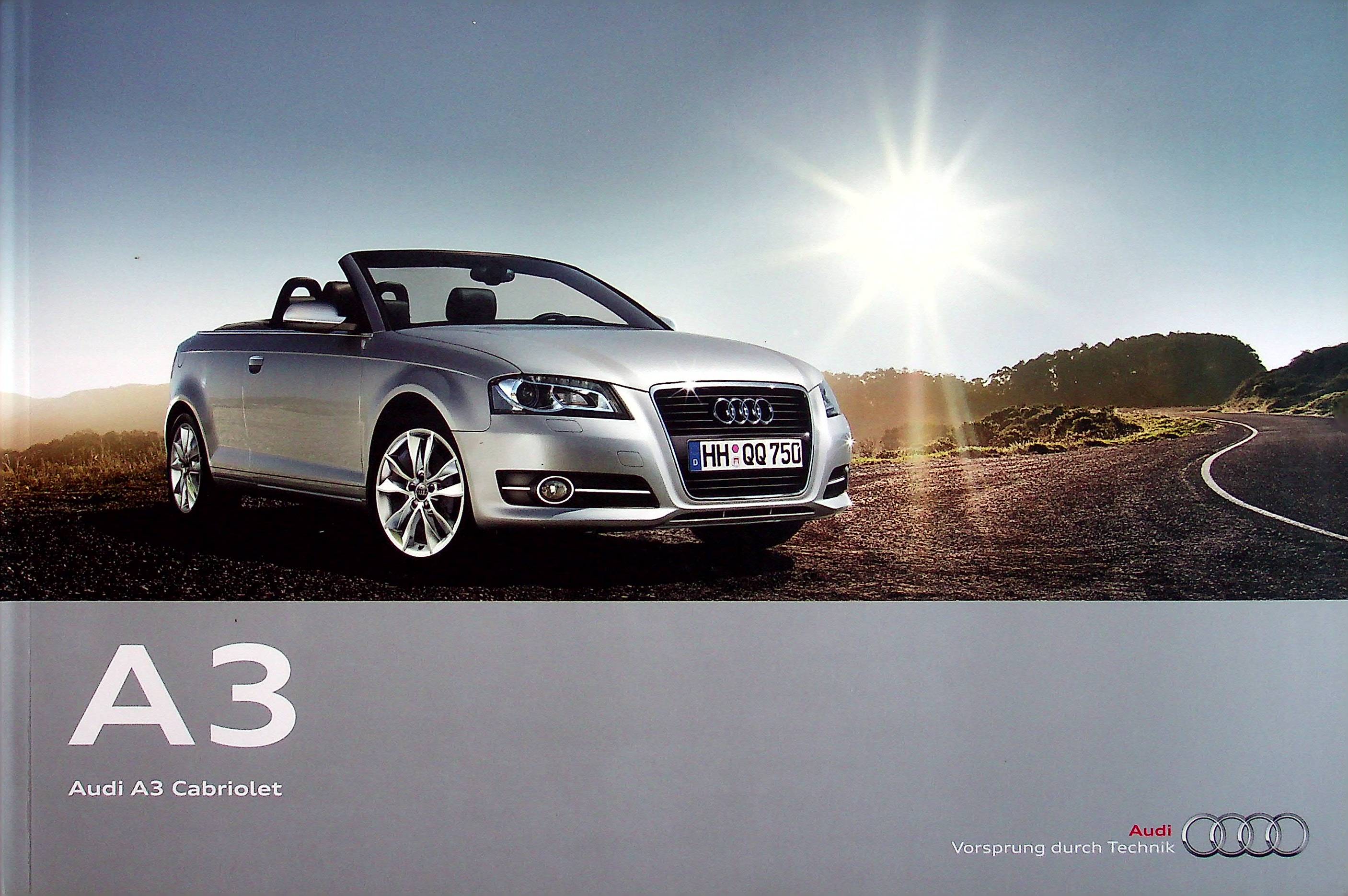 Audi A3 Cabrio Prospekt 04/2010