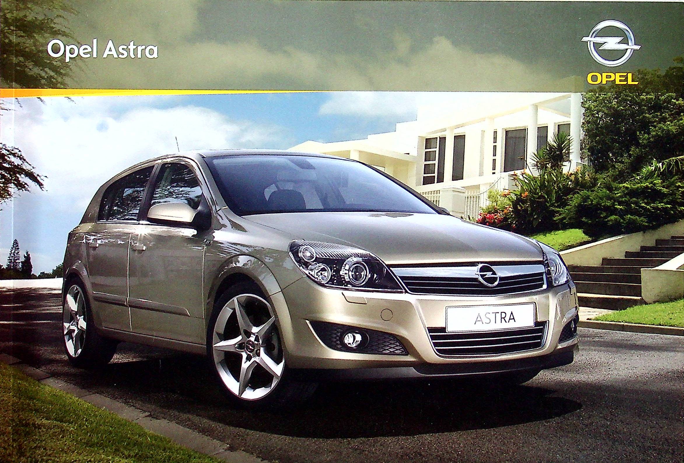 Opel Astra H Prospekt 05/2009