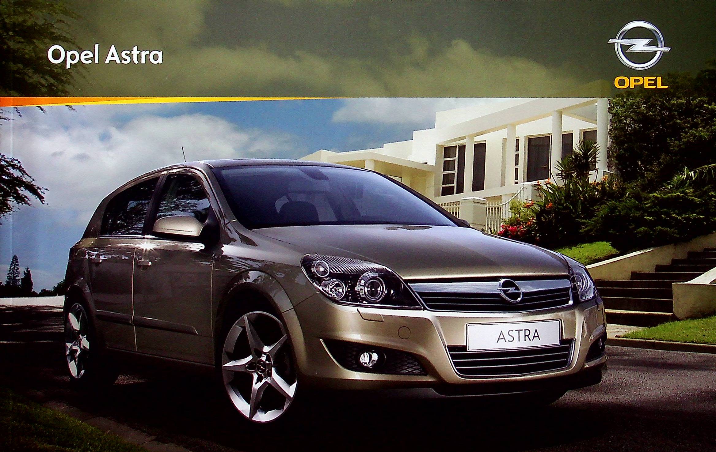 Opel Astra H Prospekt 12/2008