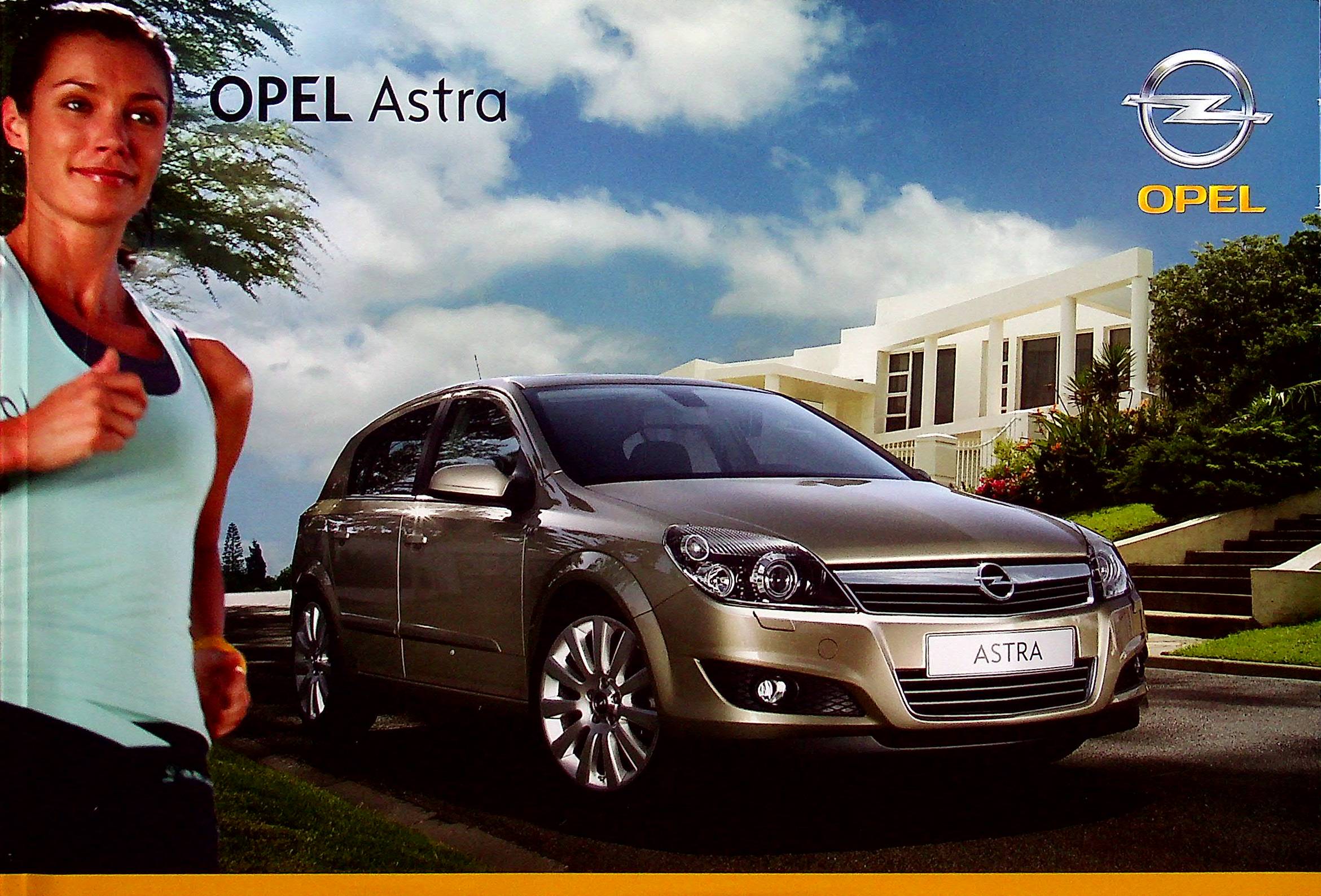 Opel Astra H Prospekt 04/2008