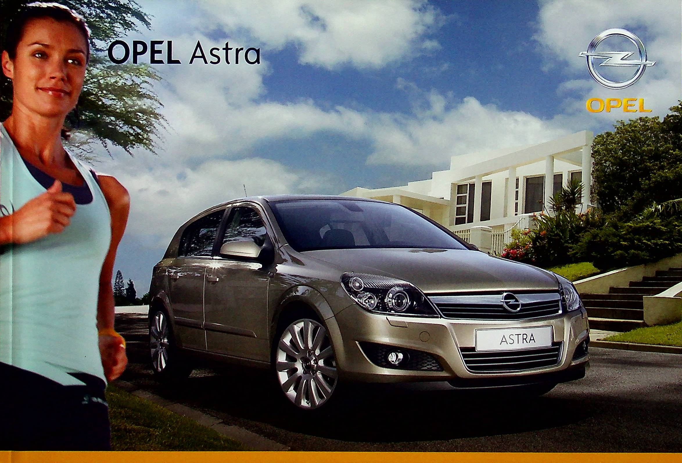 Opel Astra H Prospekt 11/2007