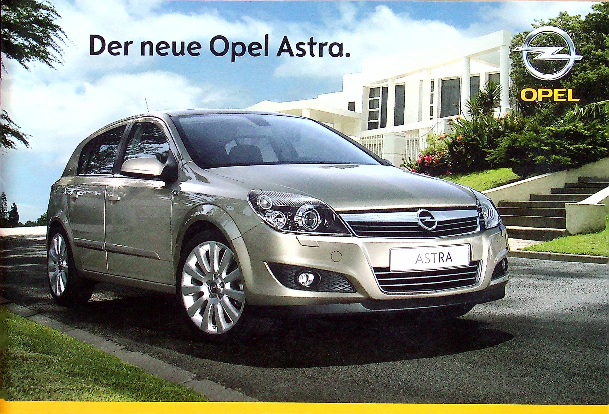 Opel Astra H Prospekt 11/2006