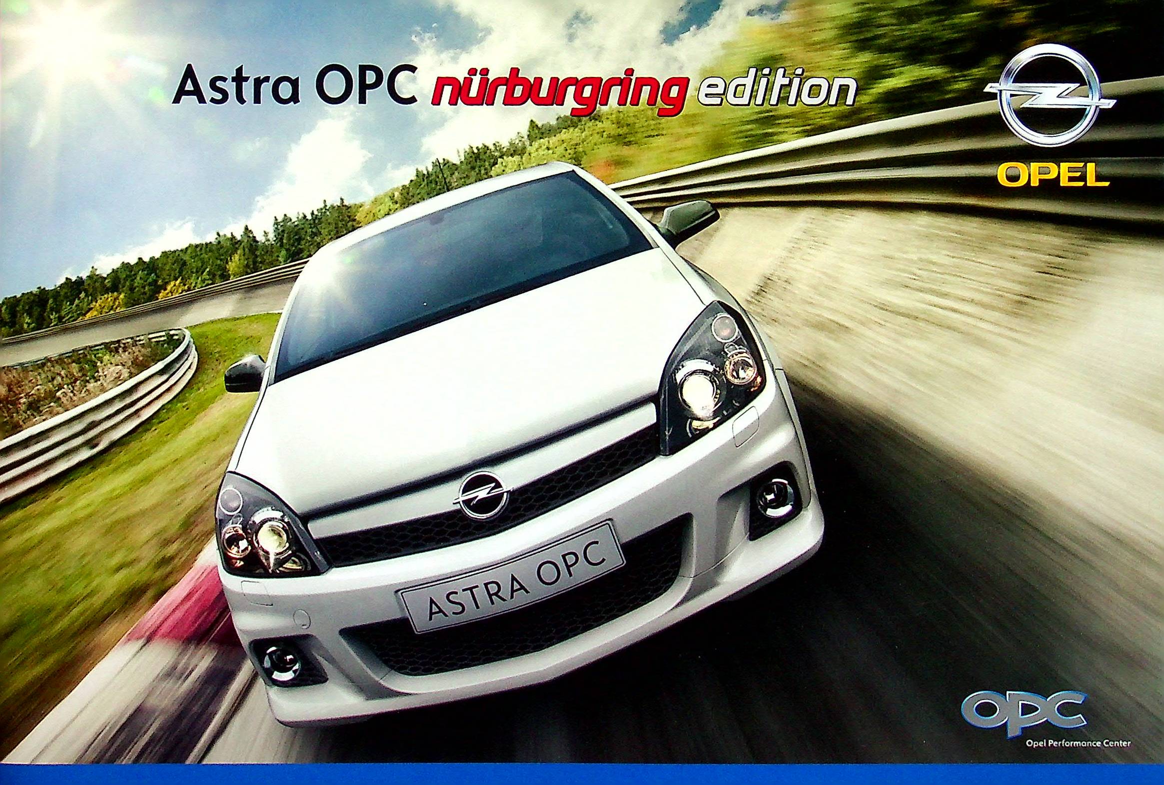 Opel Astra H OPC - Nürburgring Edition - Prospekt 11/2007
