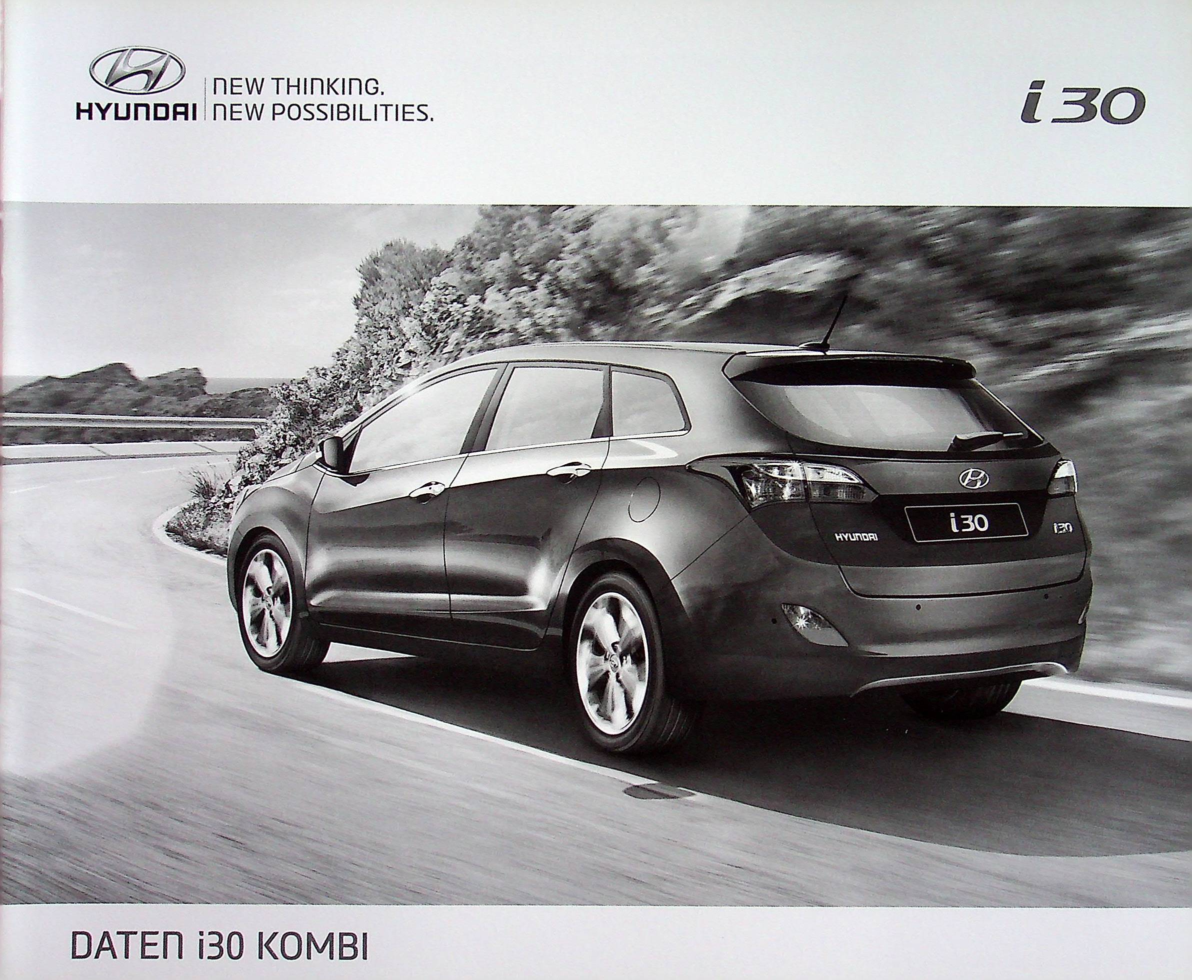 Hyundai i30 Kombi - Preisliste & Extras - Prospekt 10/2013