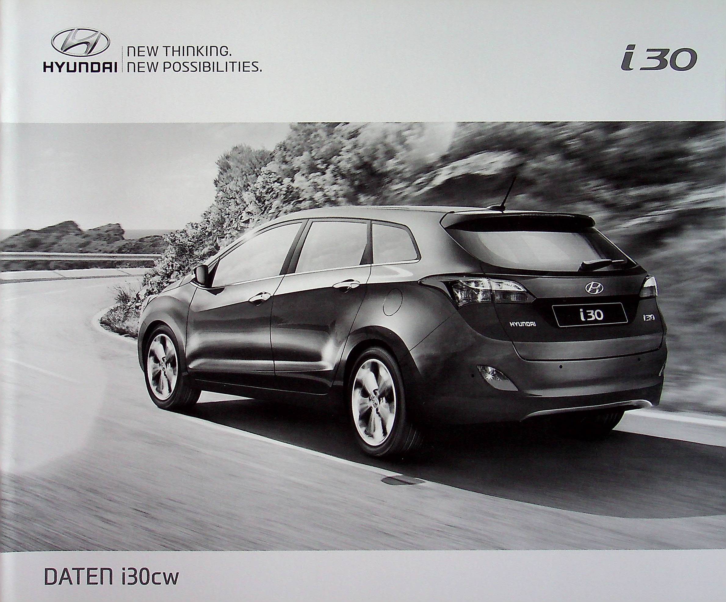 Hyundai i30 cw - Preisliste & Extras - Prospekt 07/2012
