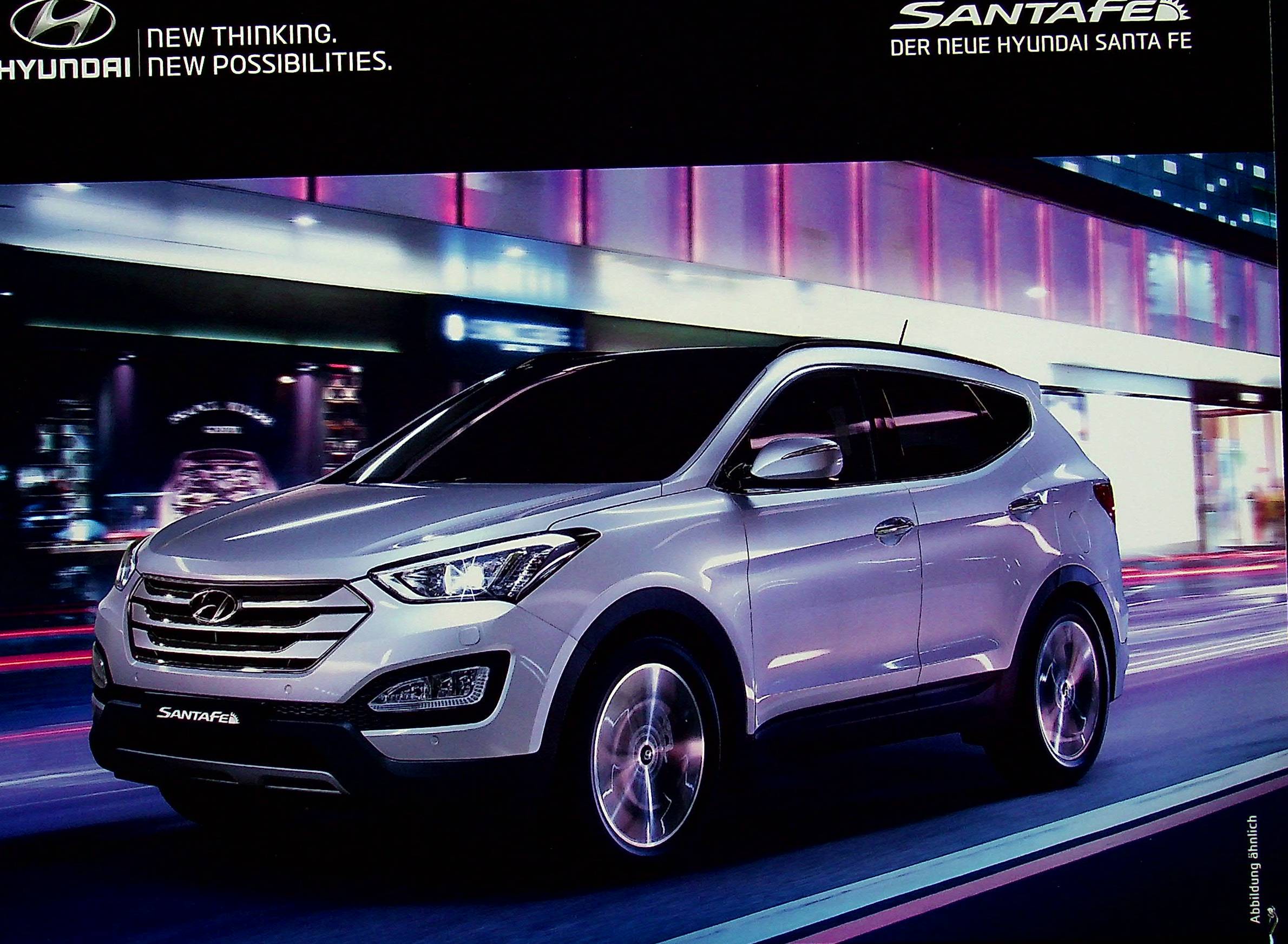 Hyundai Santa Fe Prospekt 09/2012