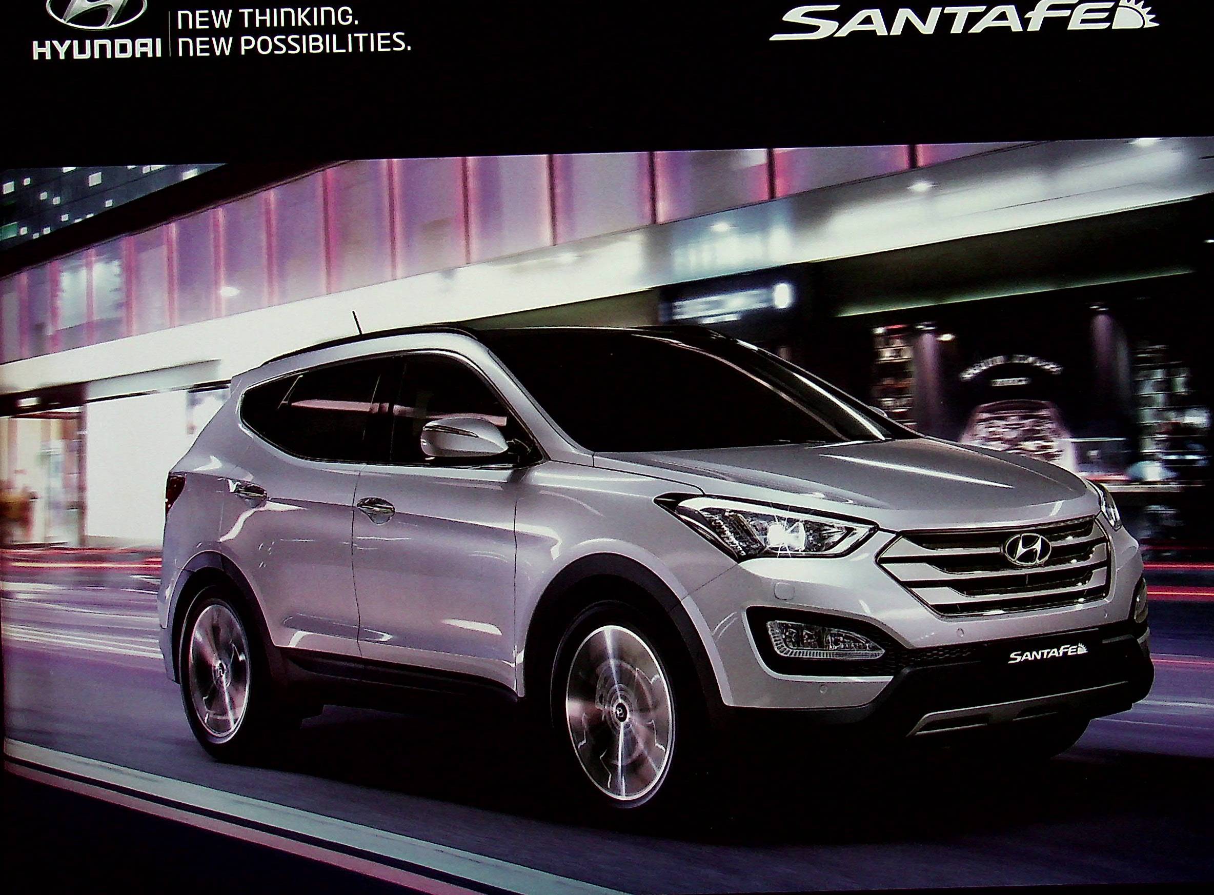 Hyundai Santa Fe Prospekt 09/2013