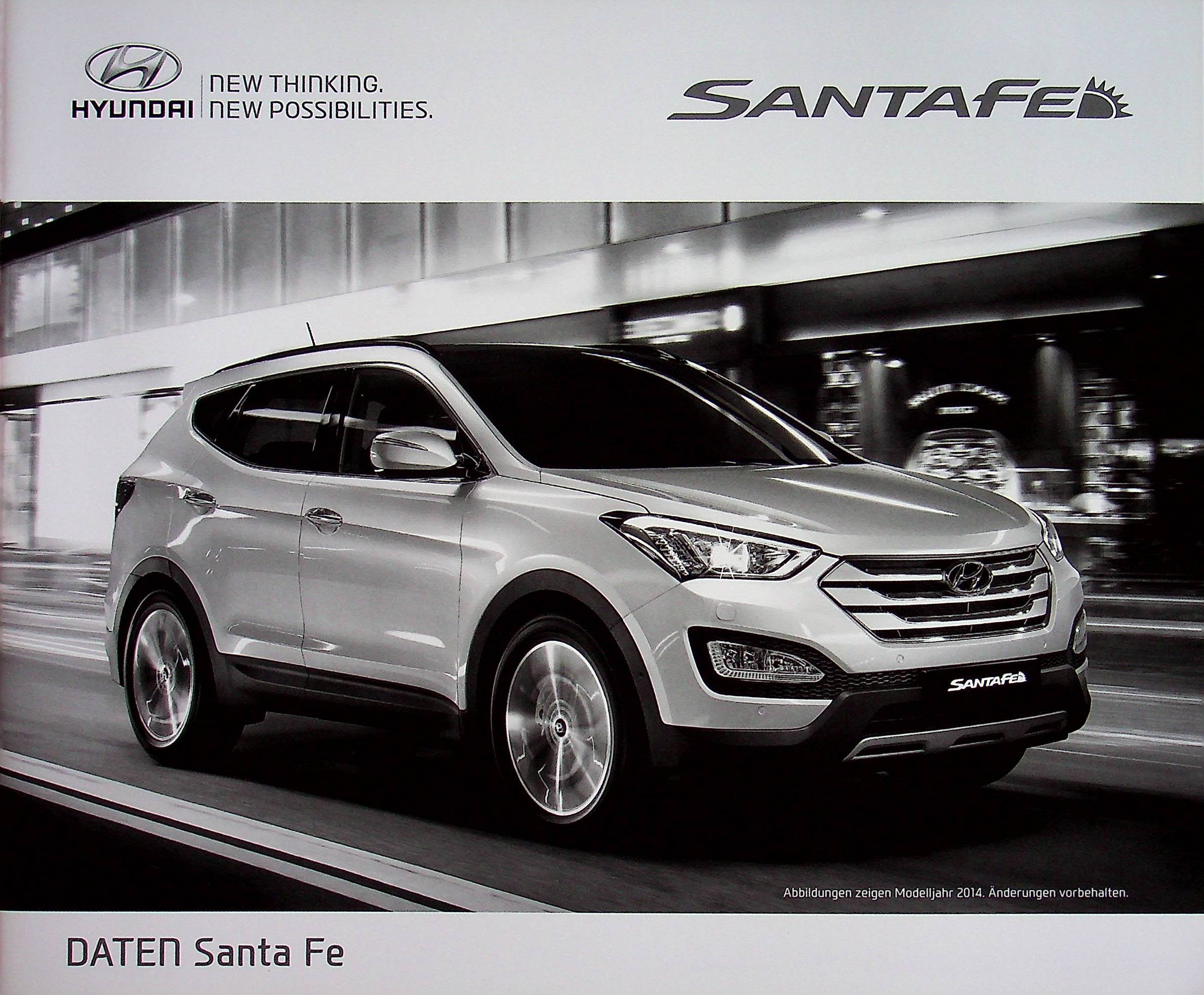 Hyundai Santa Fe - Preisliste & Extras - Prospekt 05/2015