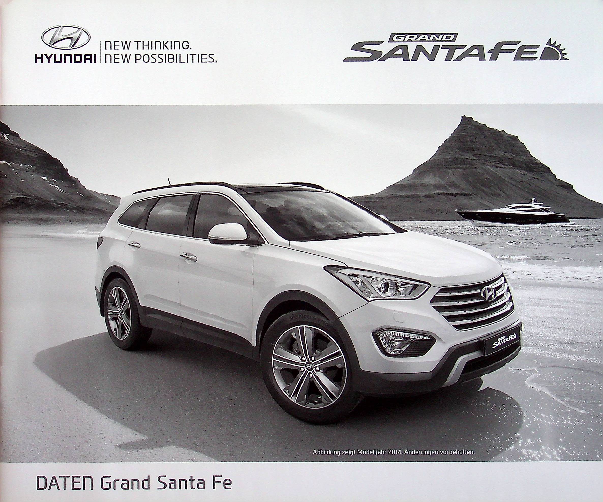 Hyundai Grand Santa Fe - Preisliste & Extras - Prospekt 04/2015