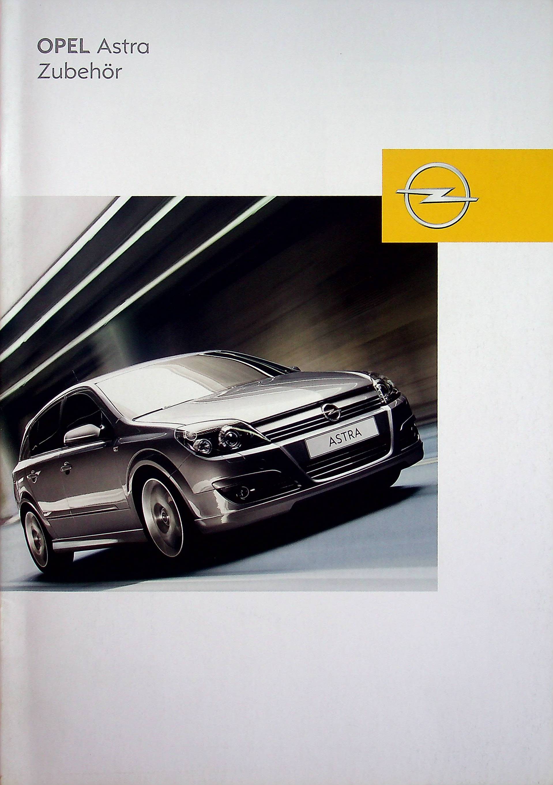 Opel Astra H - Zubehör - Prospekt 02/2004 Opel Astra H - Zubehör - Prospekt 02/2004