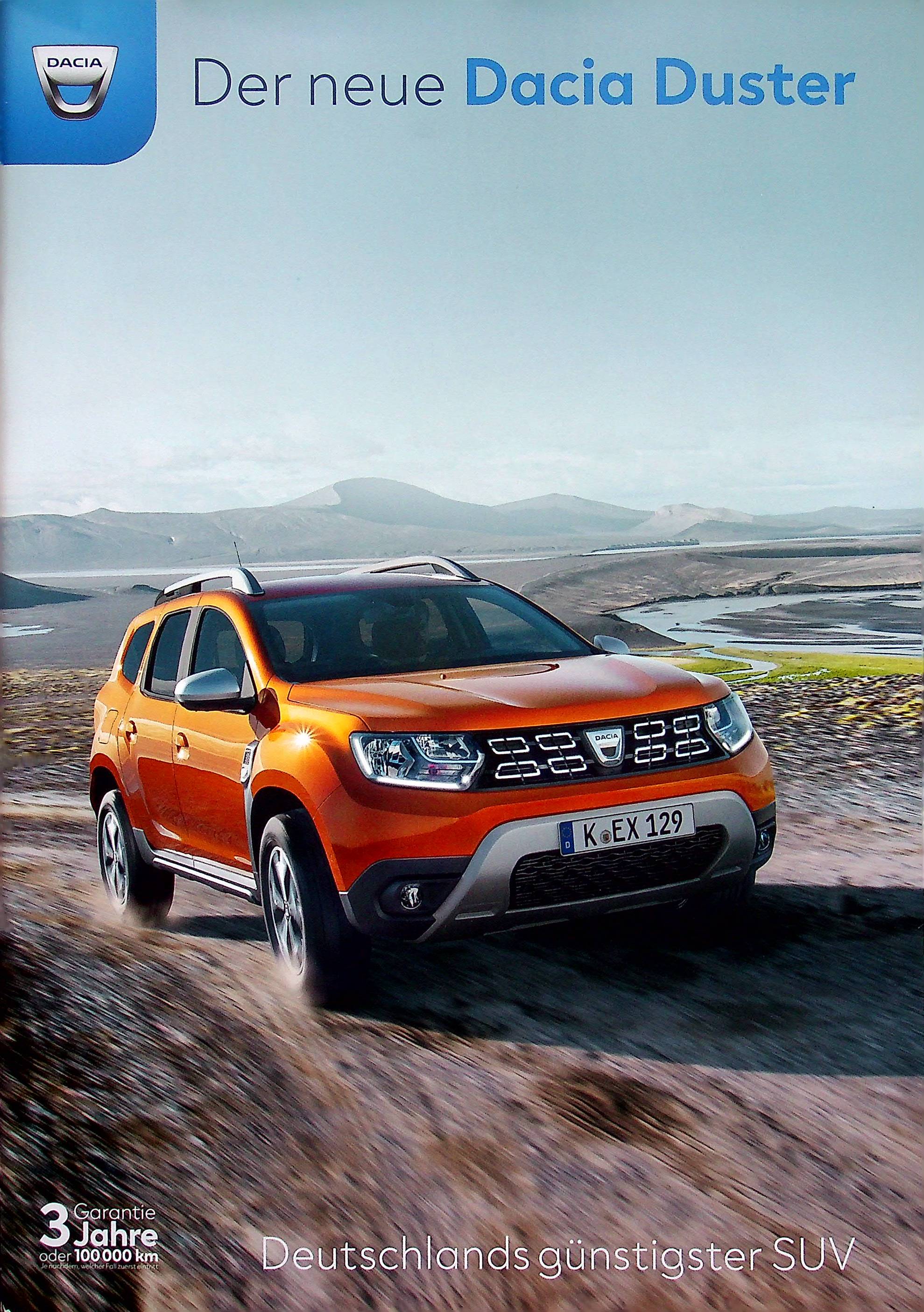 Dacia Duster Prospekt 12/2017