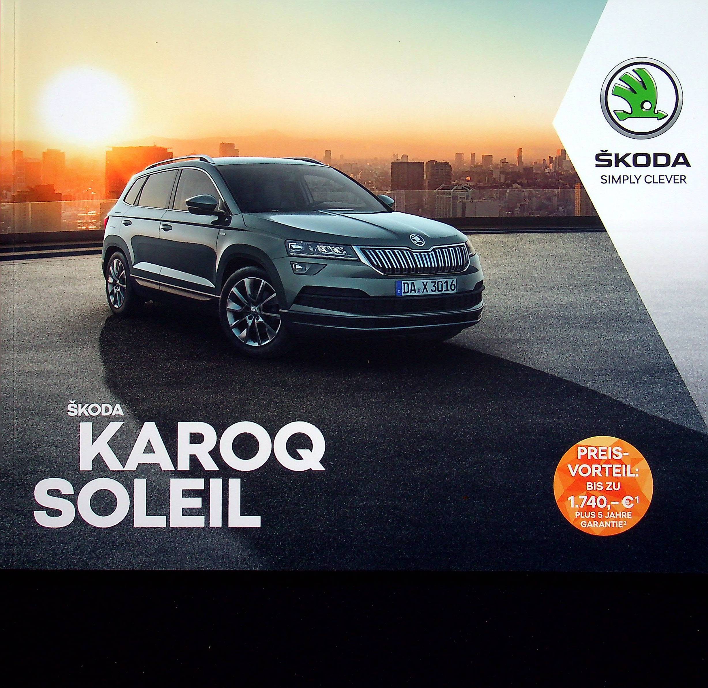 Skoda Karoq - Soleil - Prospekt 06/2019