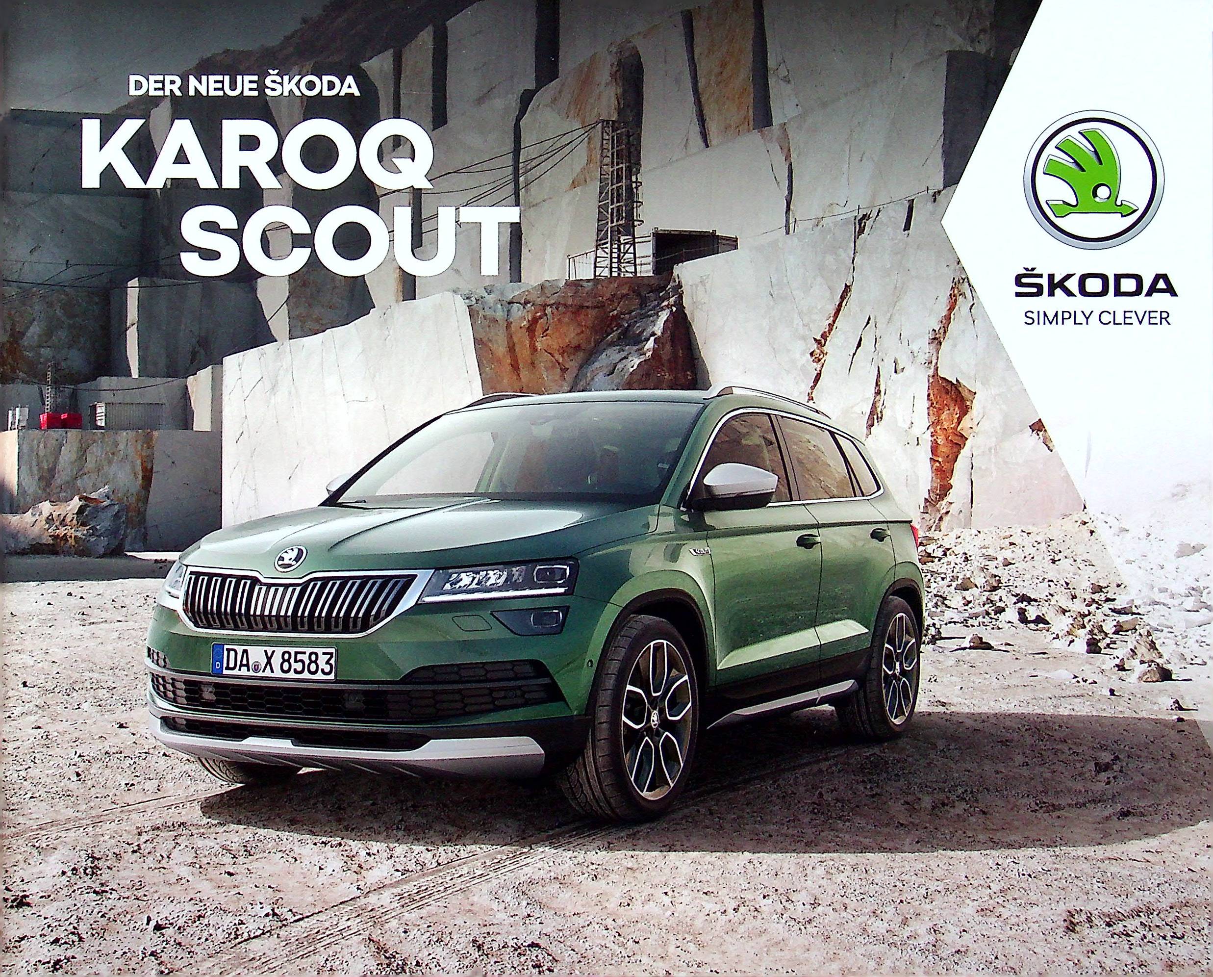 Skoda Karoq - Scout - Prospekt 12/2018