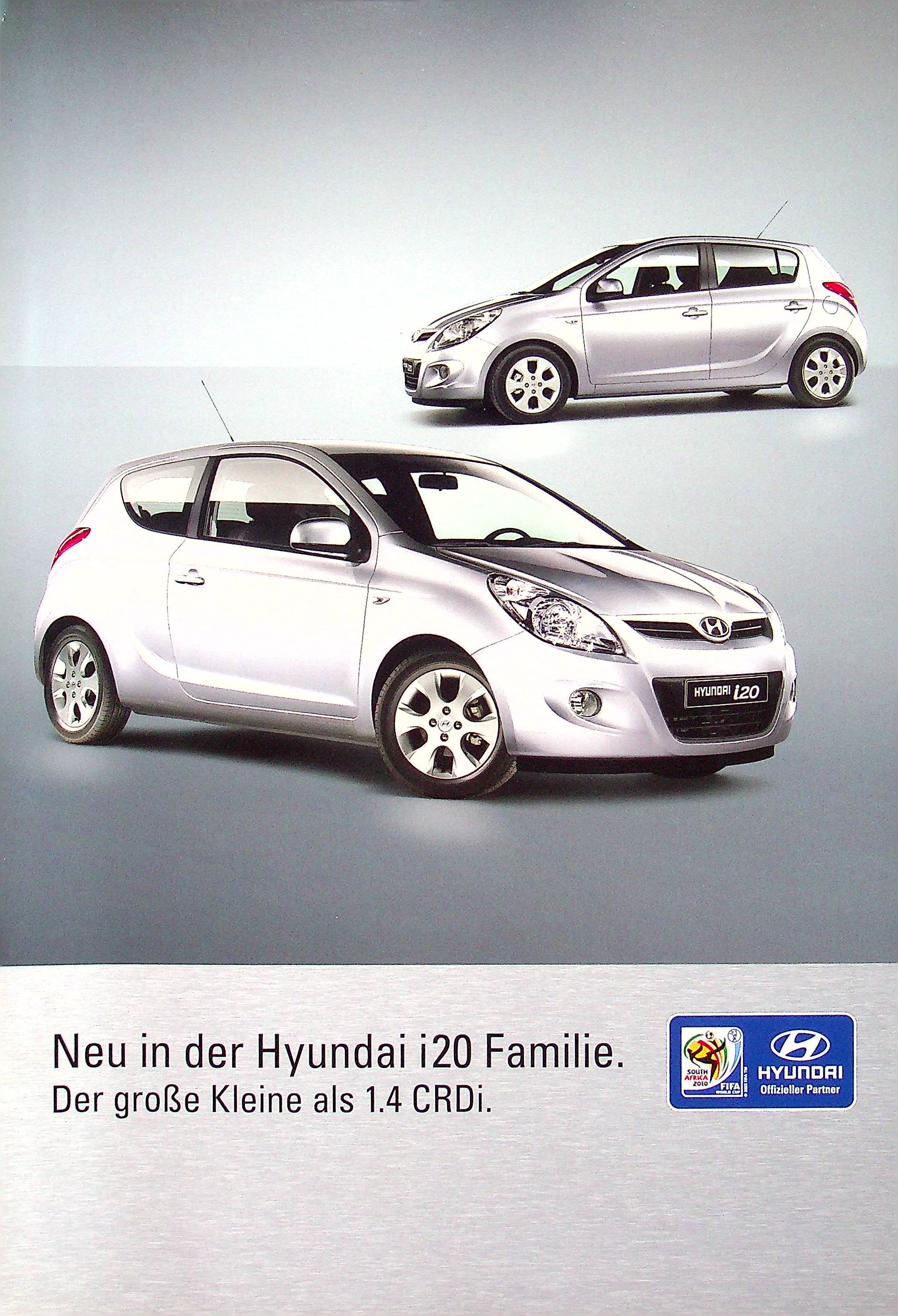 Hyundai i20 1.4 CRDi Prospekt 03/2010