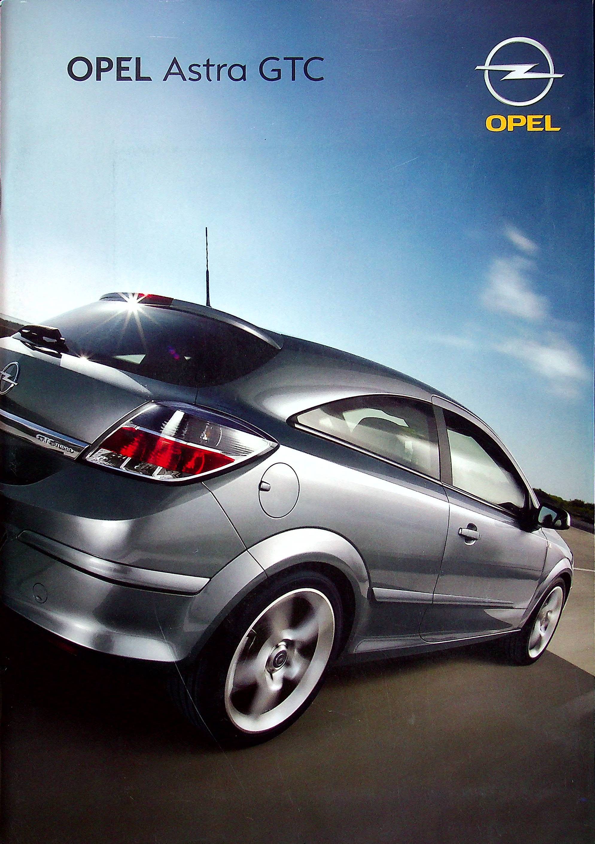 Opel Astra H GTC Prospekt 07/2006