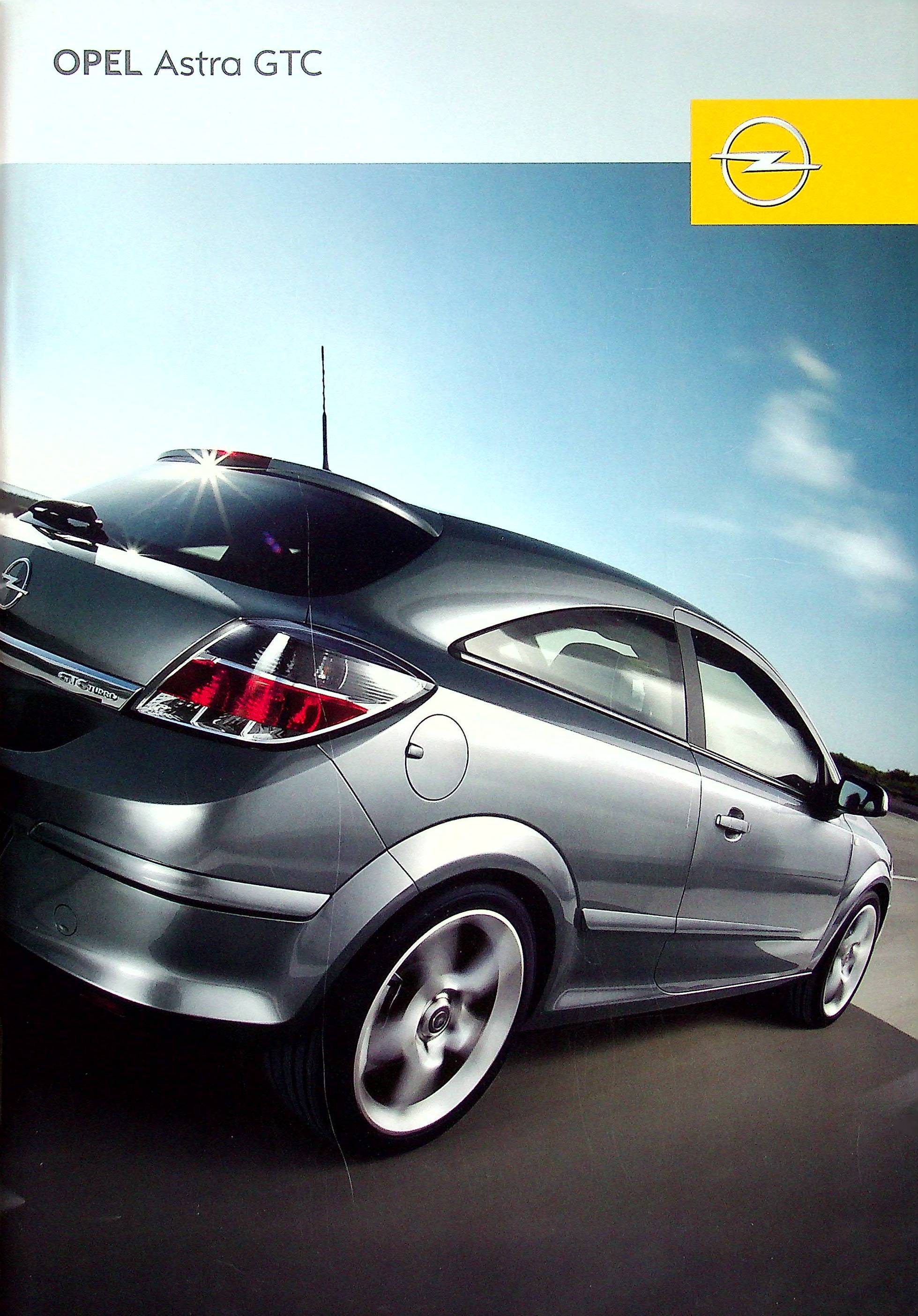 Opel Astra H GTC Prospekt 11/2005