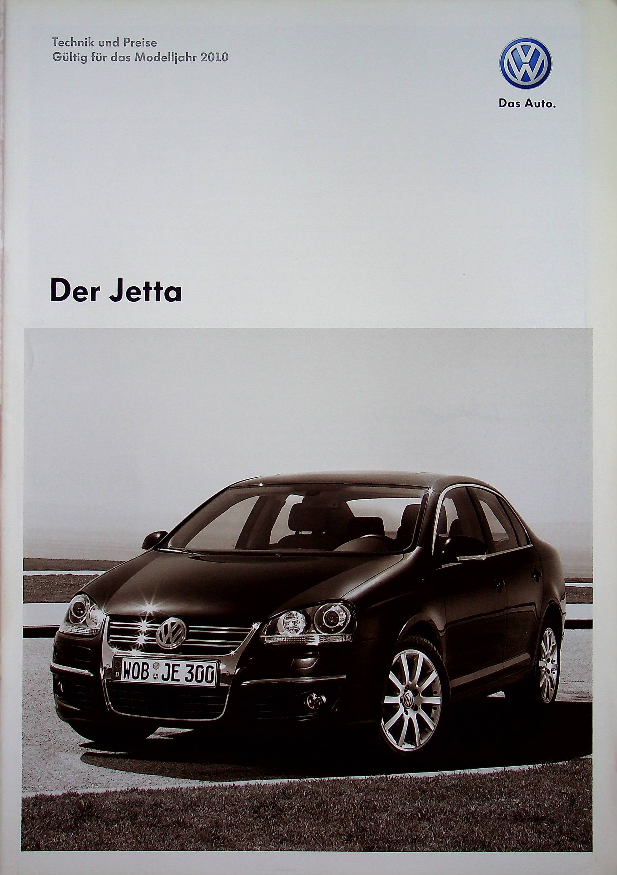 VW Jetta - Preisliste & Extras - Prospekt 05/2009