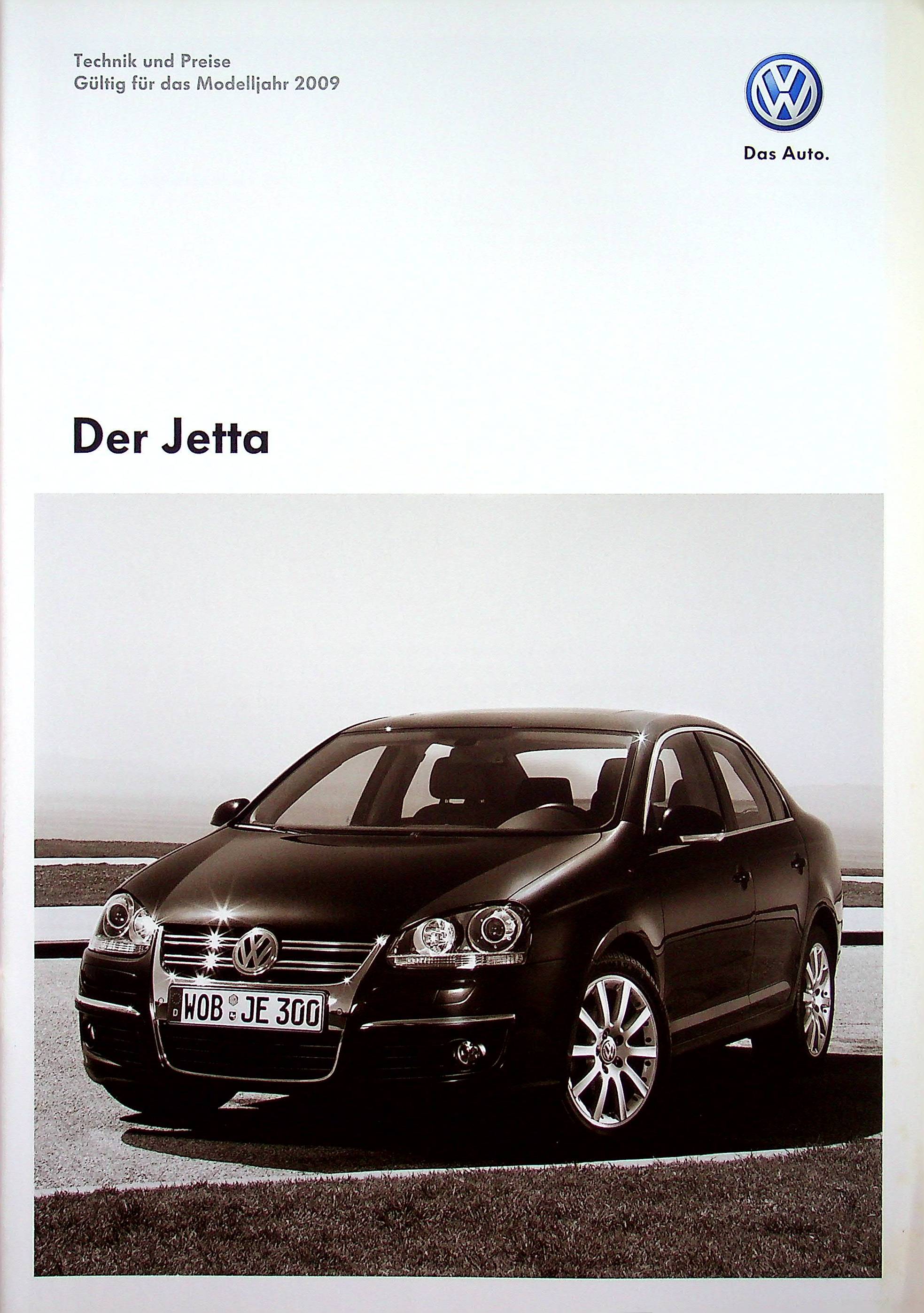 VW Jetta - Preisliste & Extras - Prospekt 11/2008