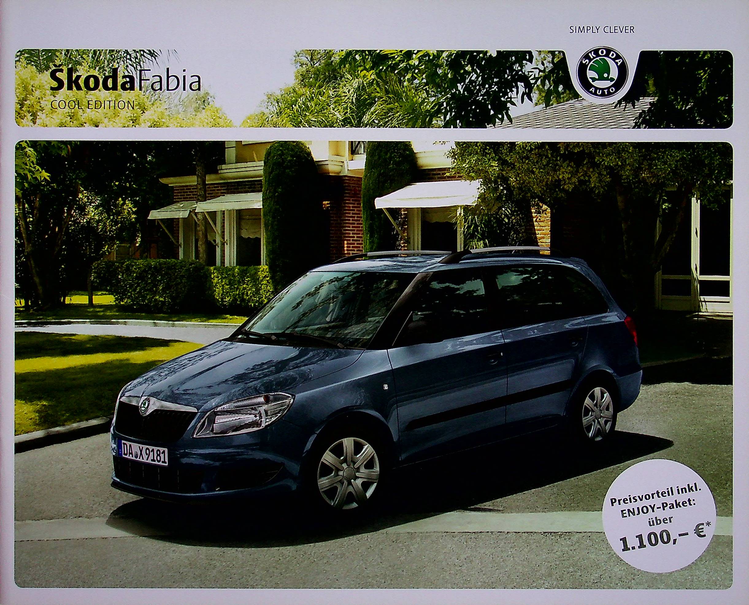Skoda Fabia - Cool Edition - Prospekt 11/2010