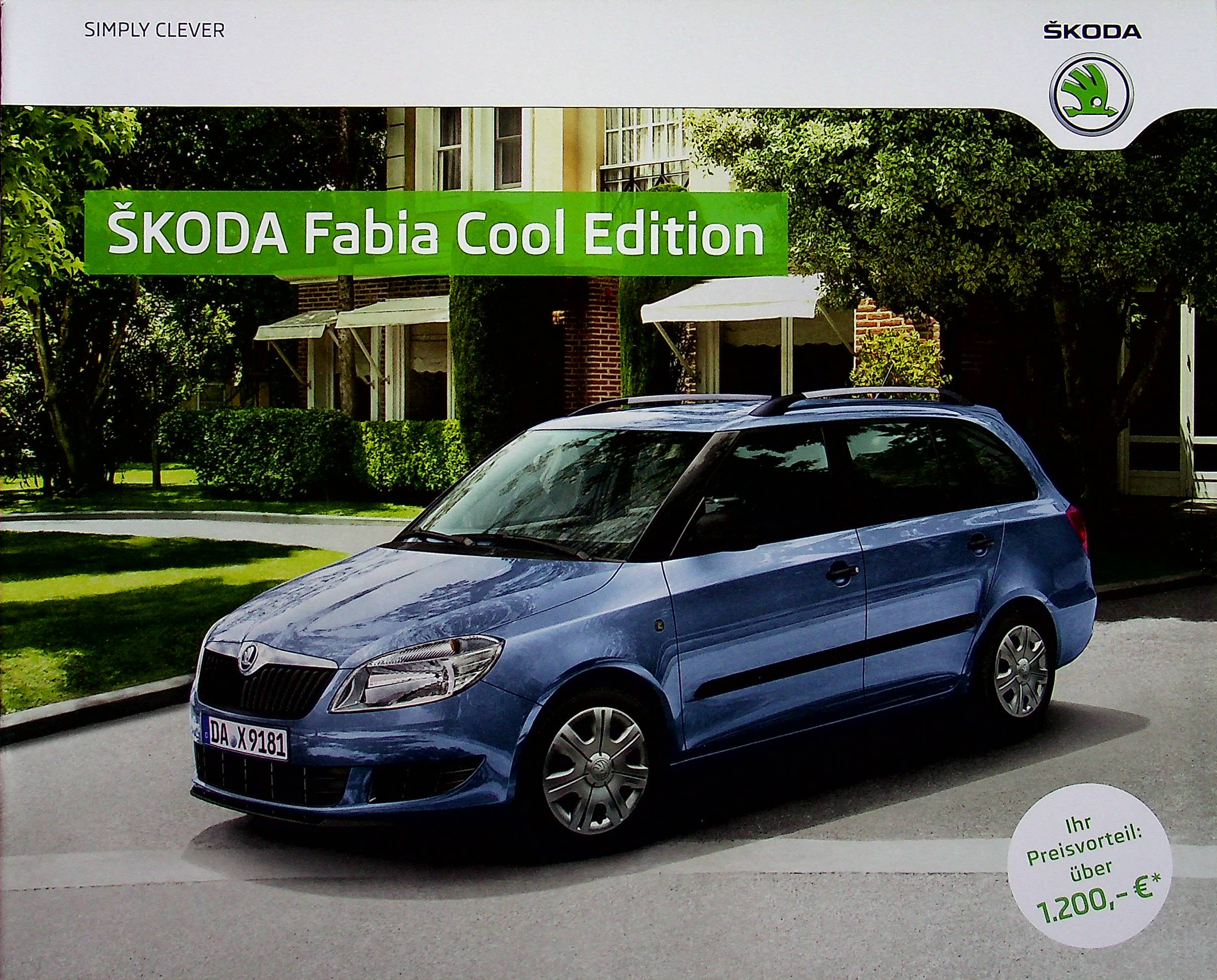 Skoda Fabia - Cool Edition - Prospekt 10/2013