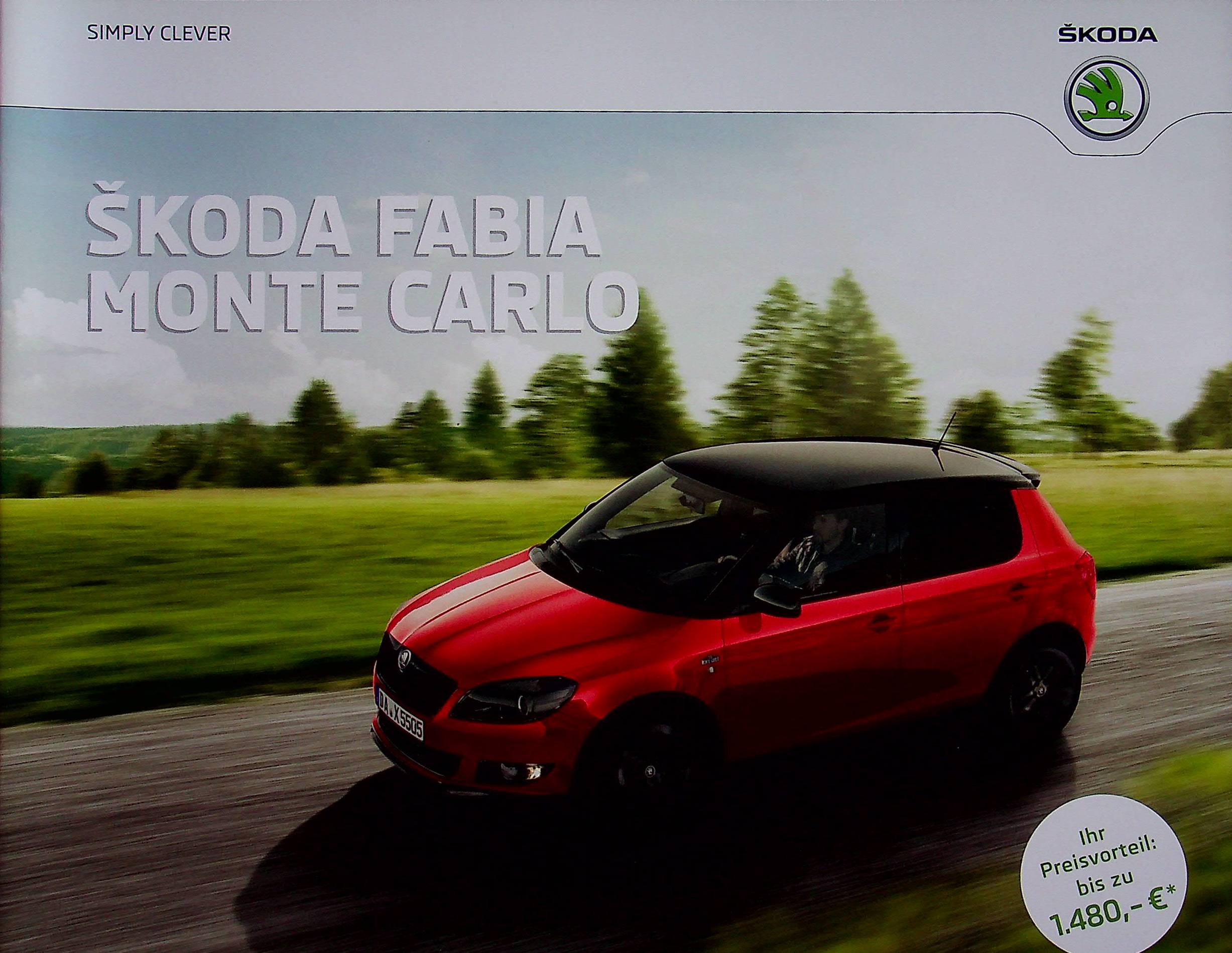 Skoda Fabia - Monte Carlo - Prospekt 02/2014