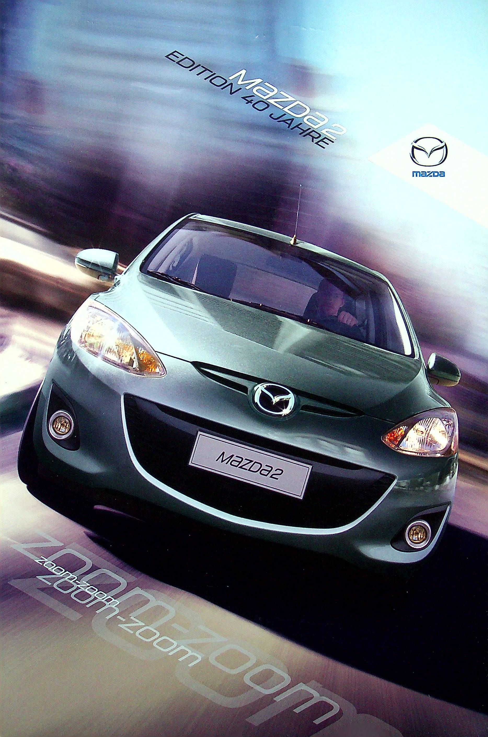 Mazda 2 - 40 Jahre - Prospekt 03/2012