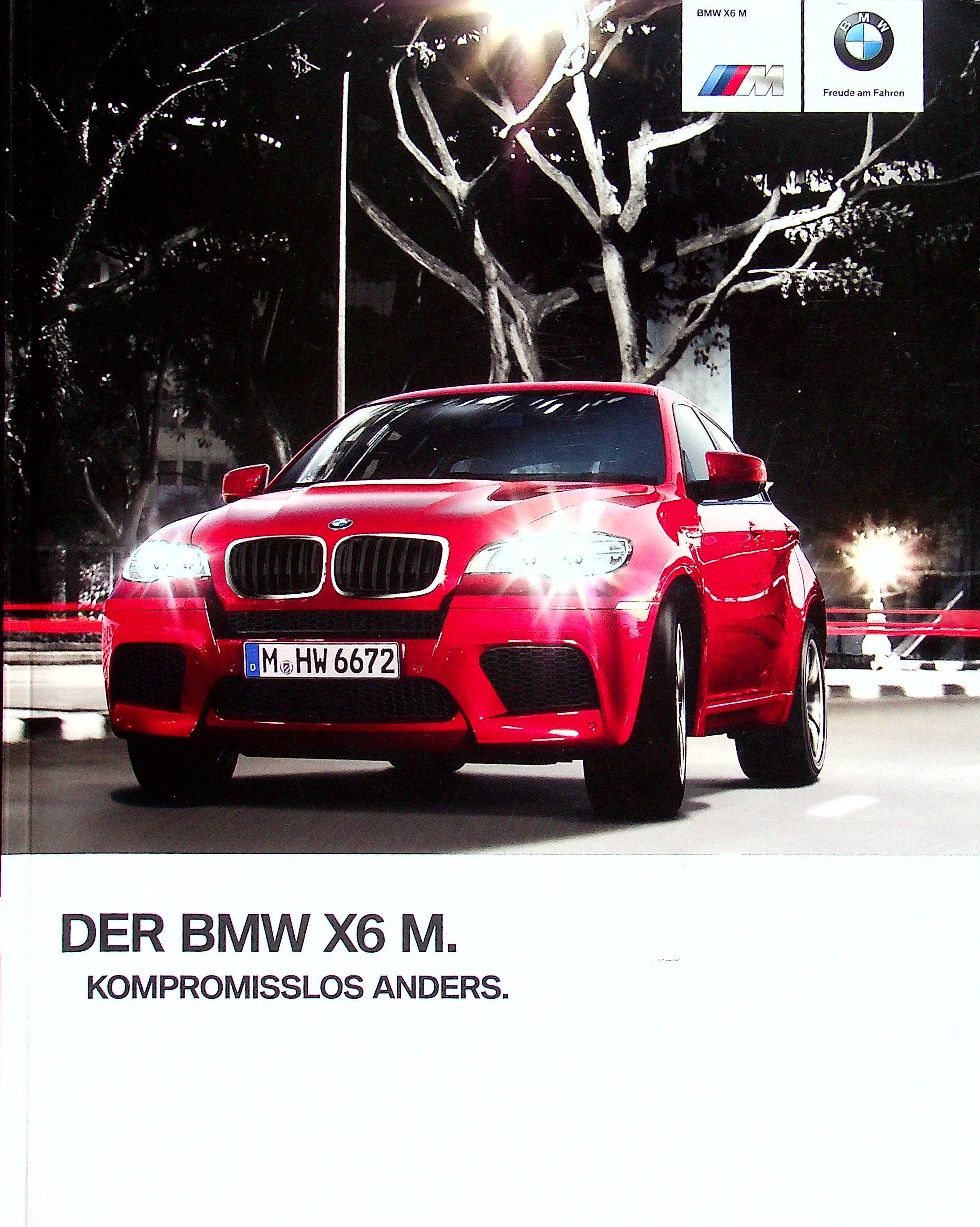 BMW X6 M E71 Prospekt 02/2013