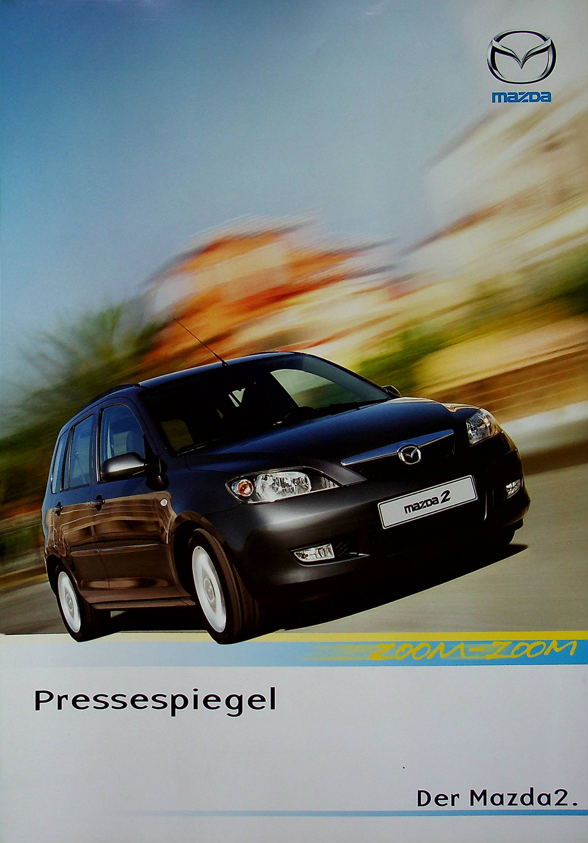 Mazda 2 - Pressestimmen - Prospekt 2003
