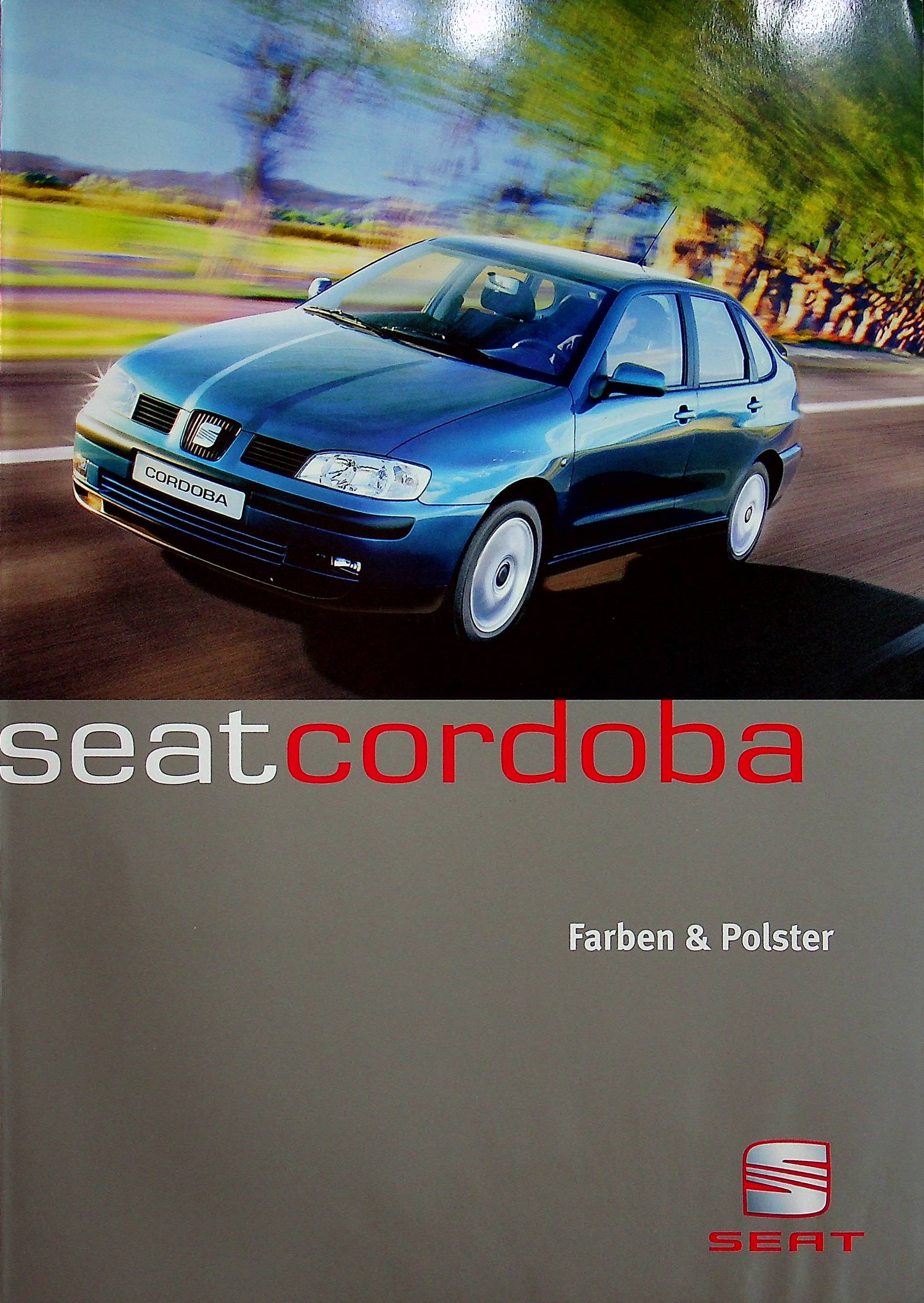 Seat Cordoba - Farben & Polster - Prospekt 07/1999
