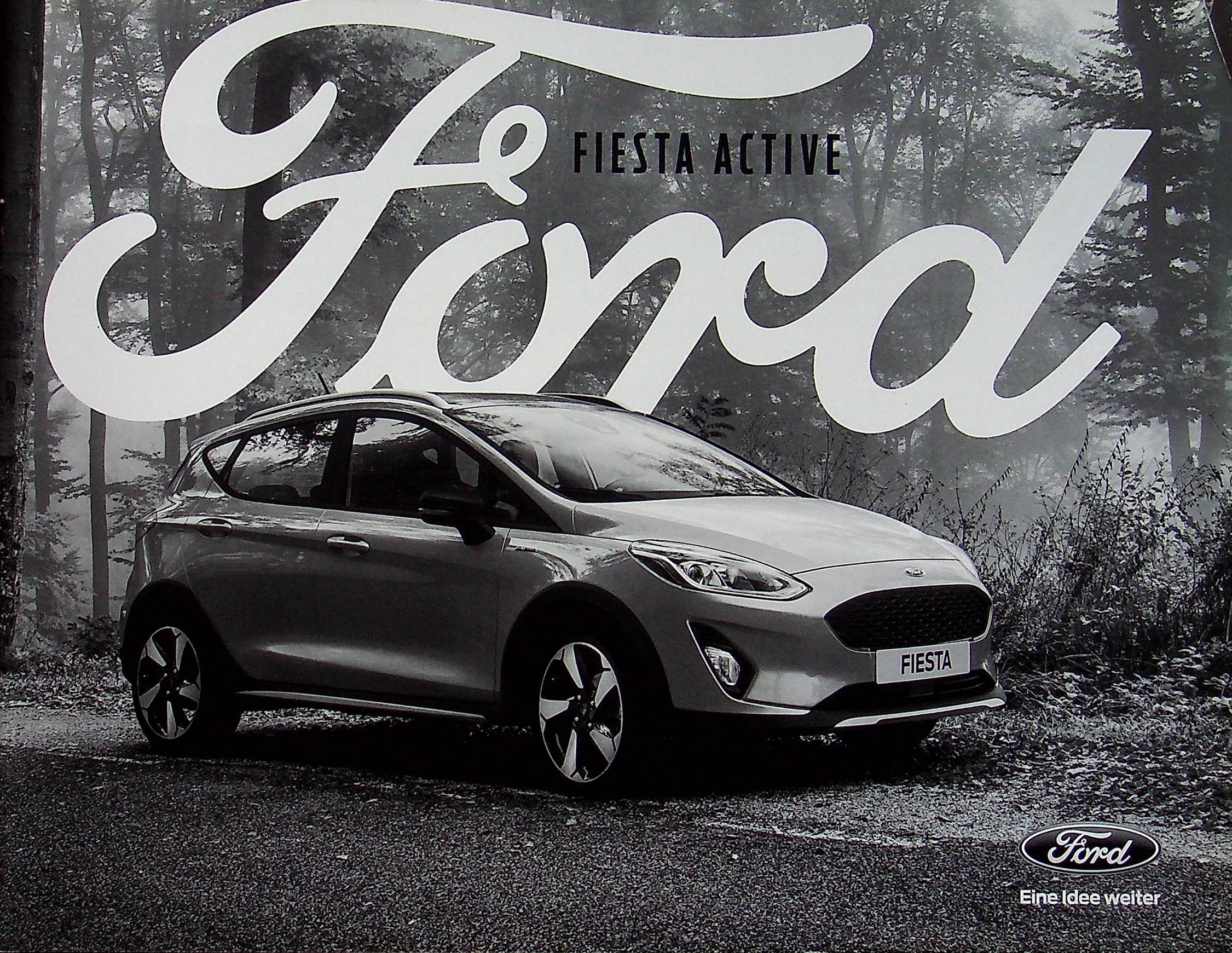 Ford Fiesta - Active - Preisliste & Extras - Prospekt 10/2018