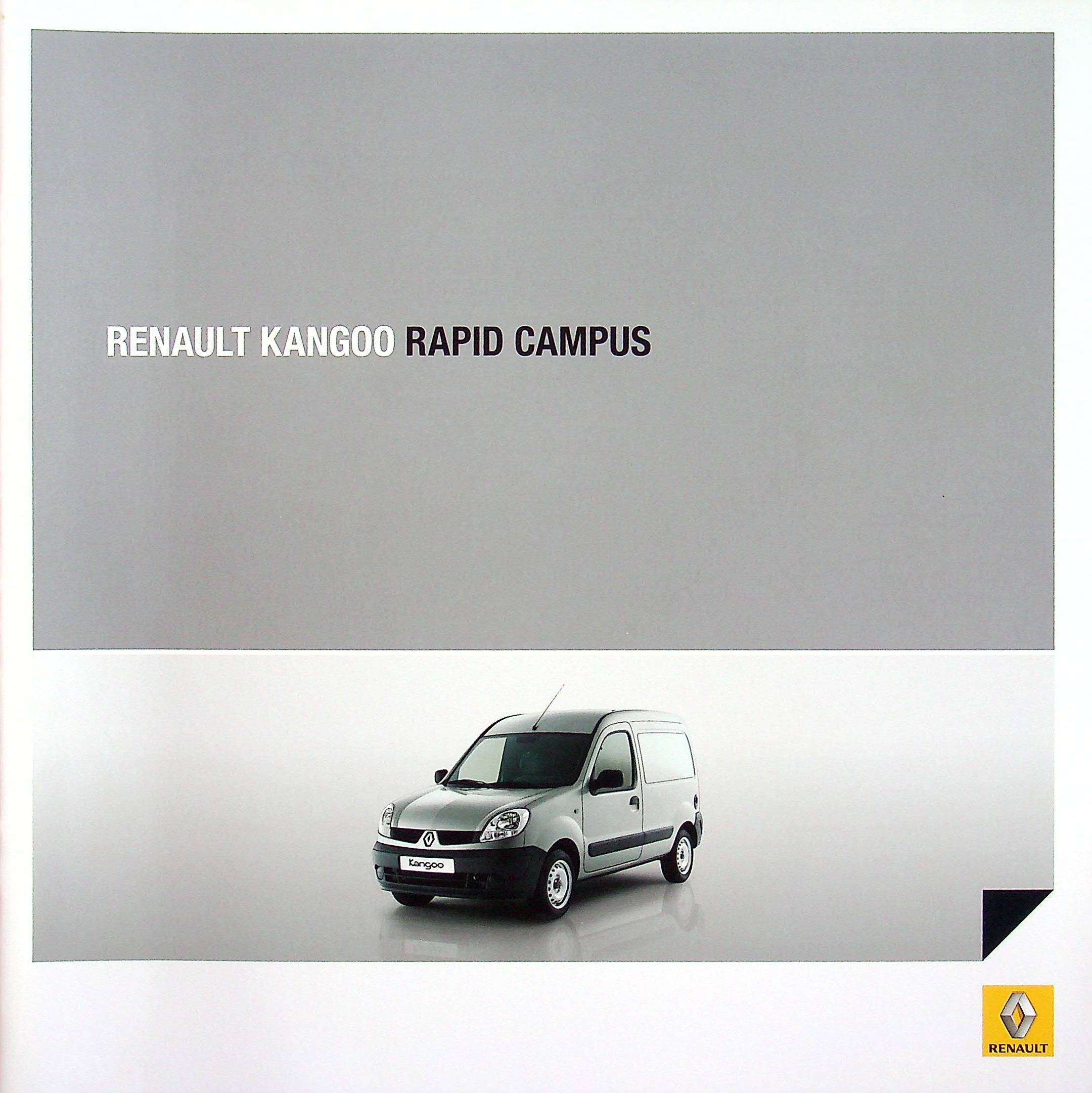 Renault Kangoo Campus Prospekt 12/2008