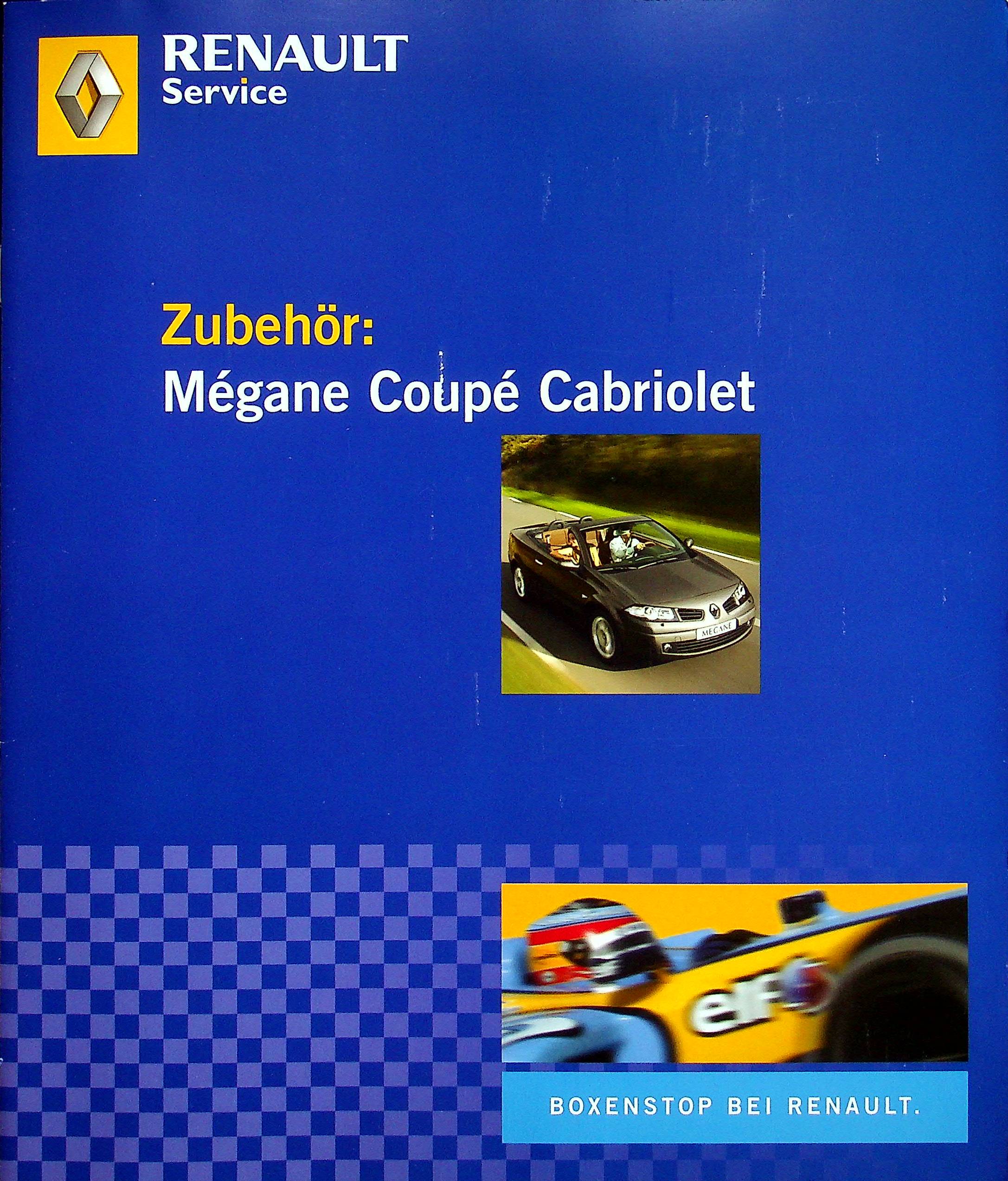 Renault Megane CC - Zubehör - Prospekt 02/2006