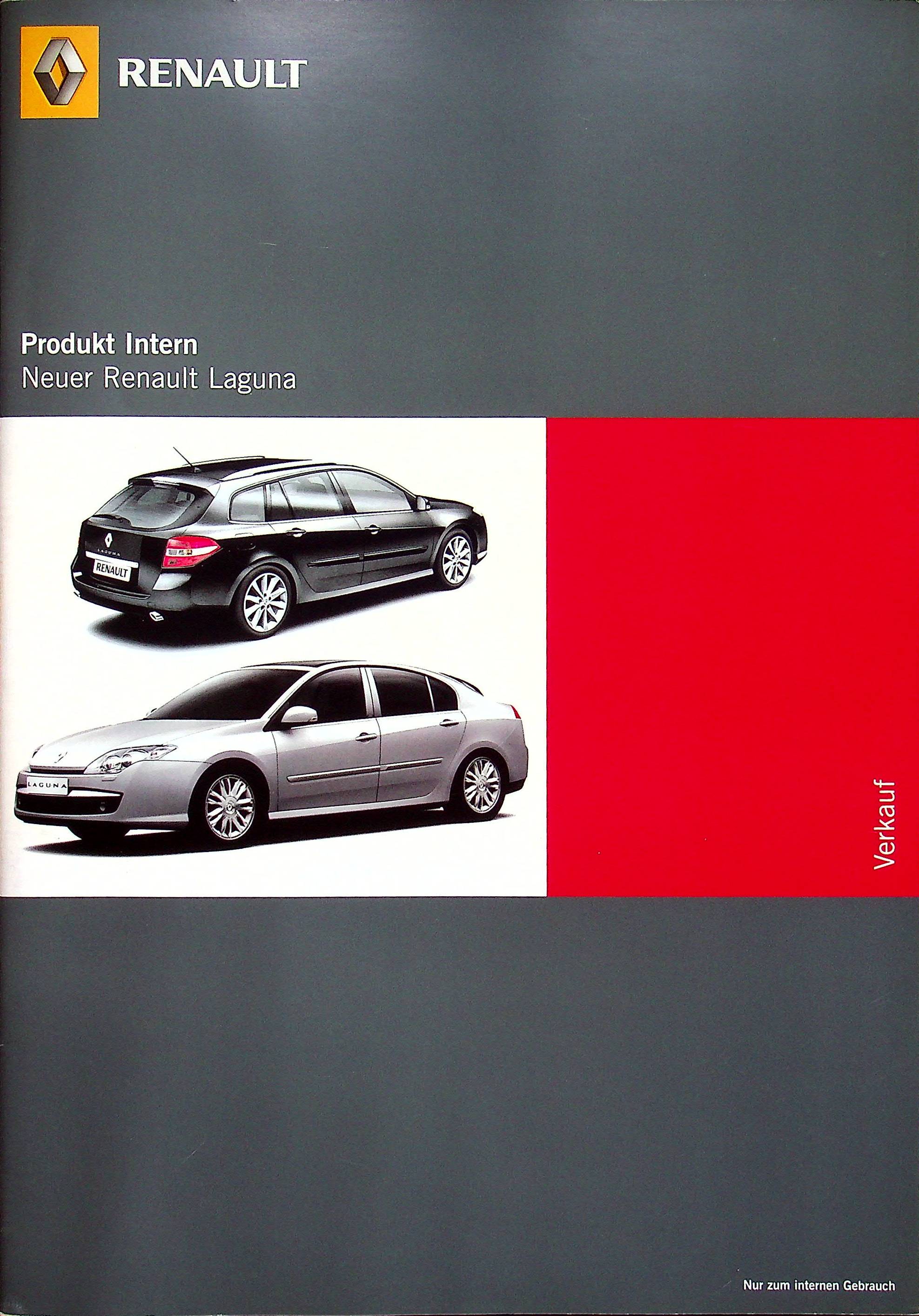 Renault Laguna - Produkt intern - Prospekt 07/2007