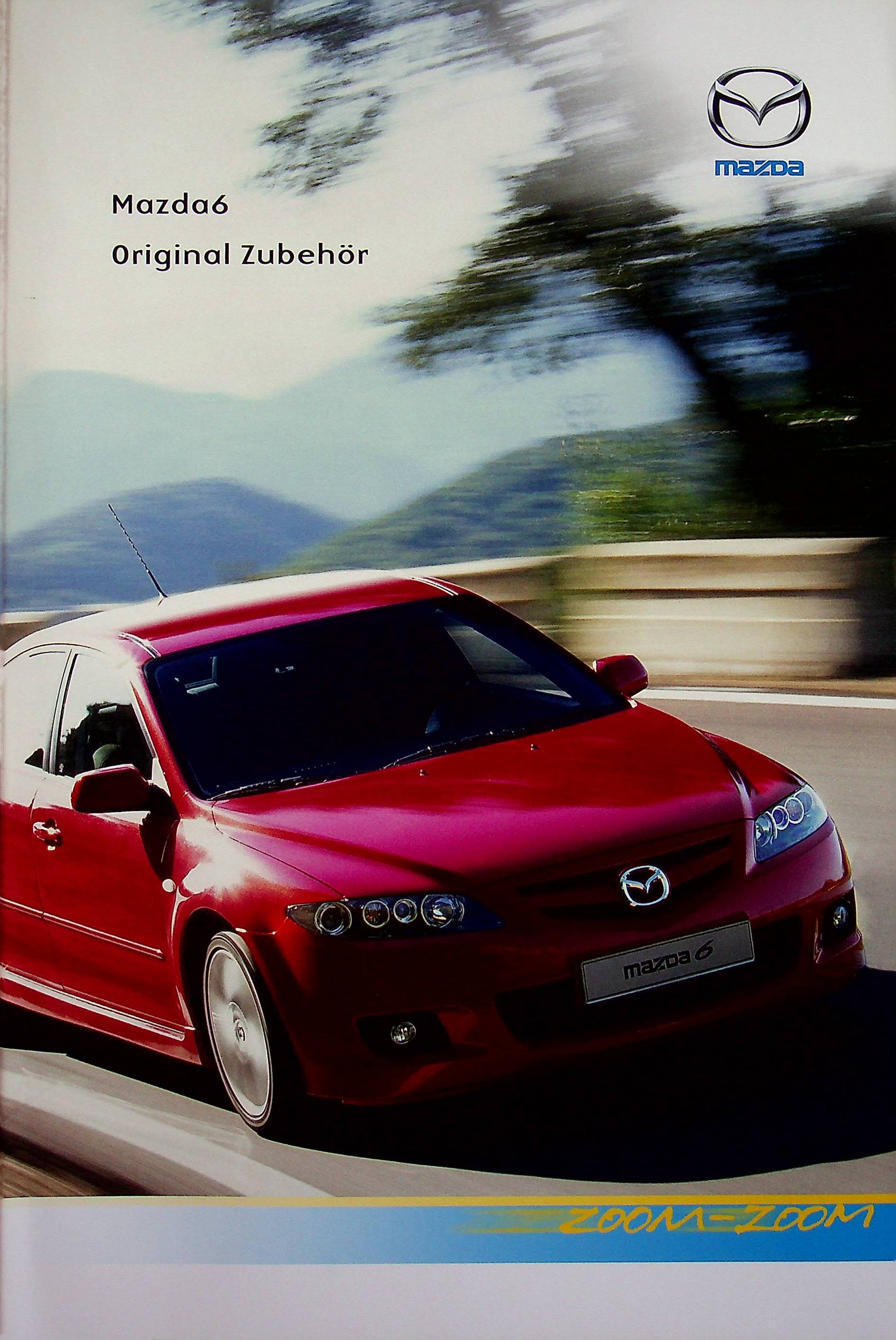Mazda 6 - Zubehör - Prospekt 12/2005