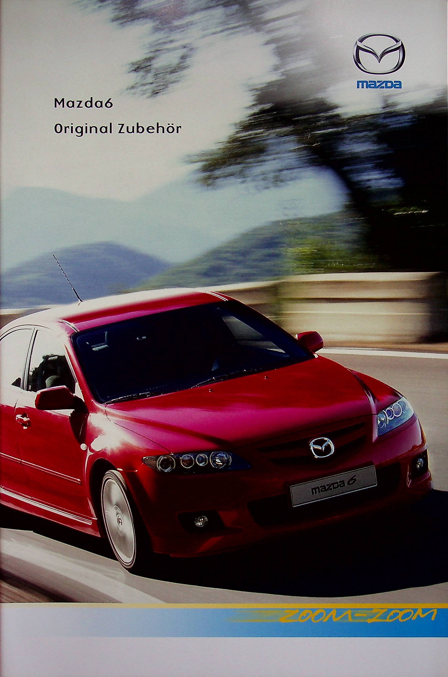 Mazda 6 - Zubehör - Prospekt 08/2005