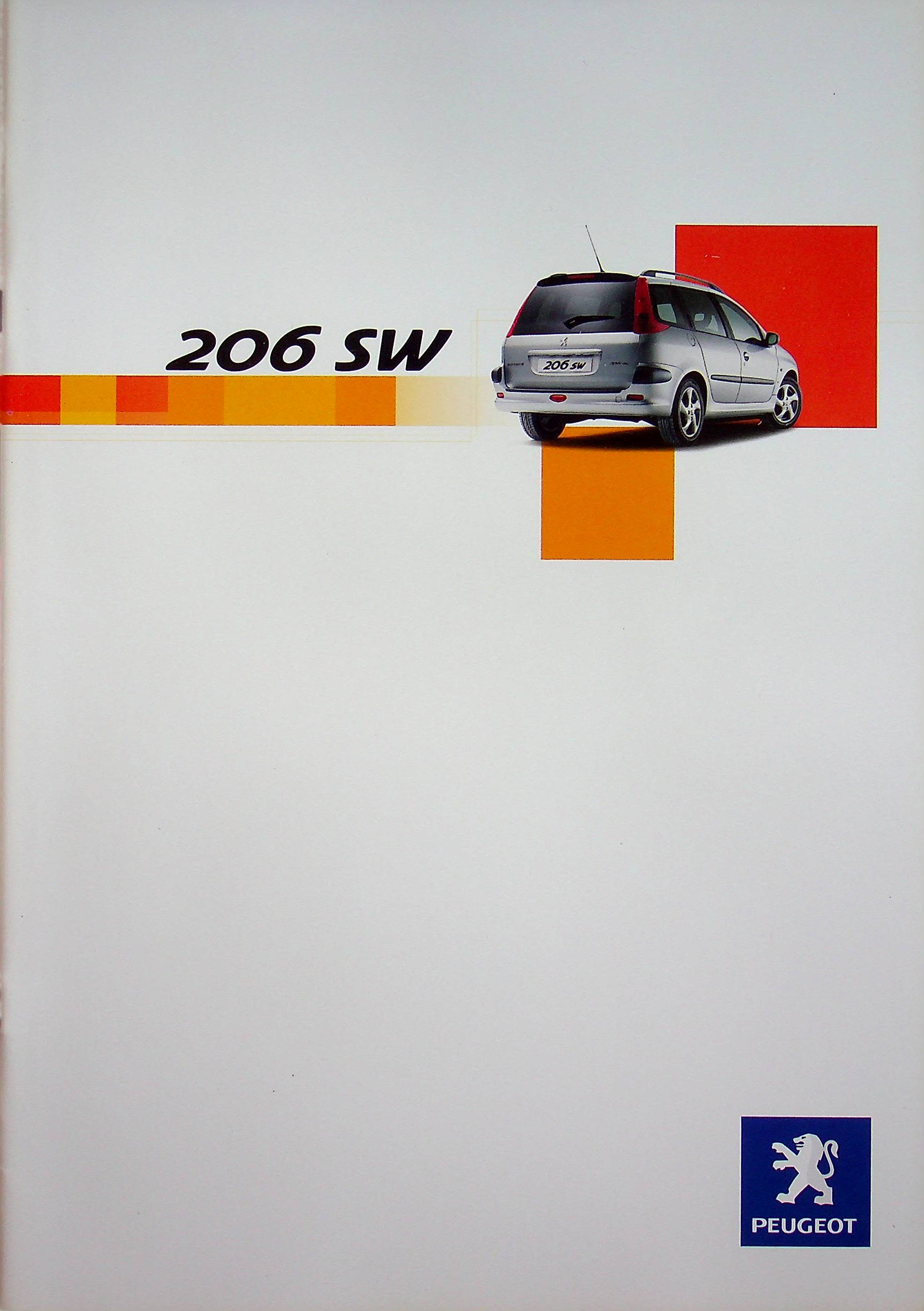 Peugeot 206 SW Prospekt 04/2002