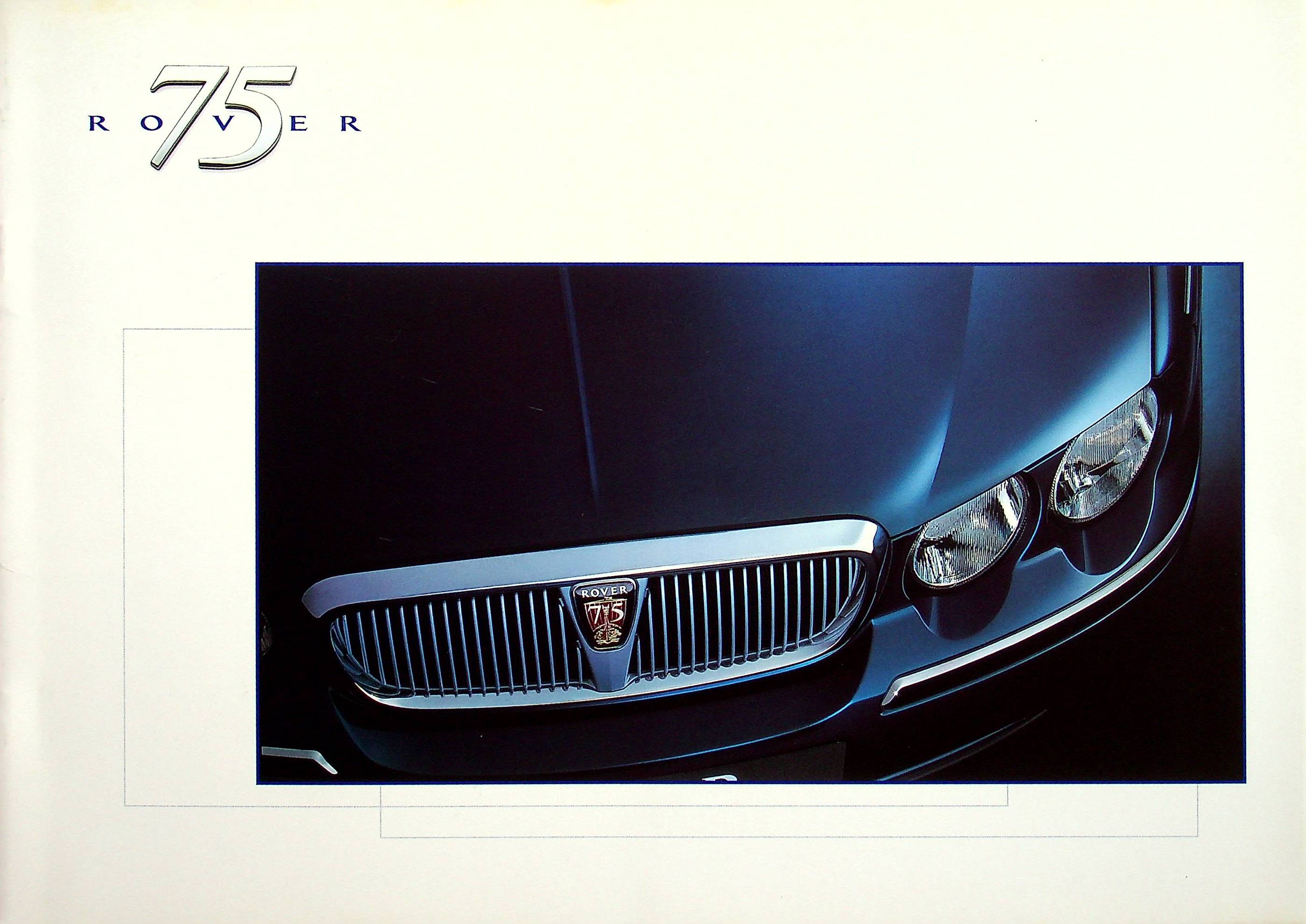 Rover 75 Prospekt 10/1998