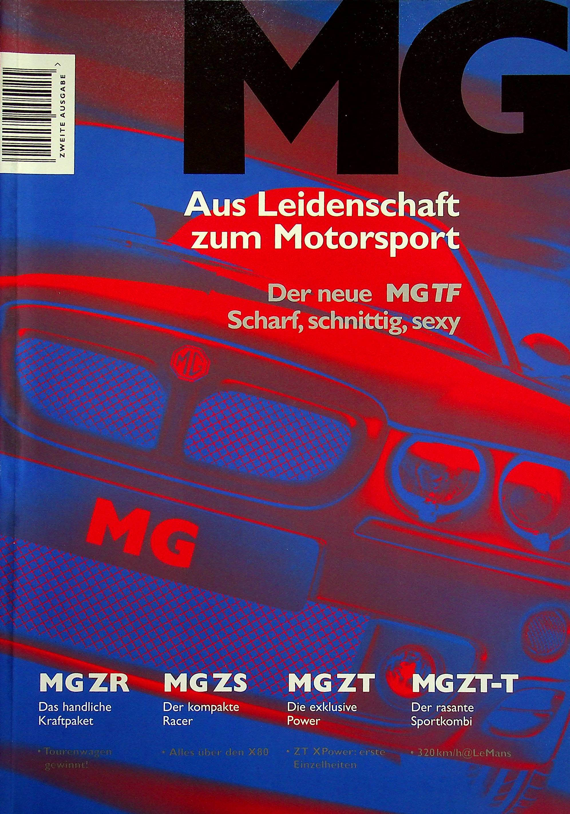 MG ZR ZS ZT ZT-T Prospekt 06/2002