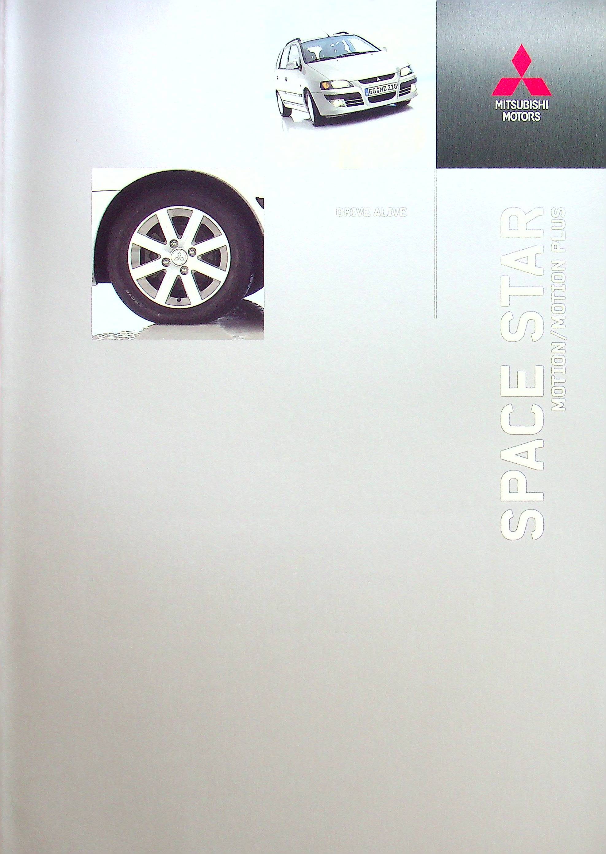 Mitsubishi Space Star - Motion - Prospekt 05/2004