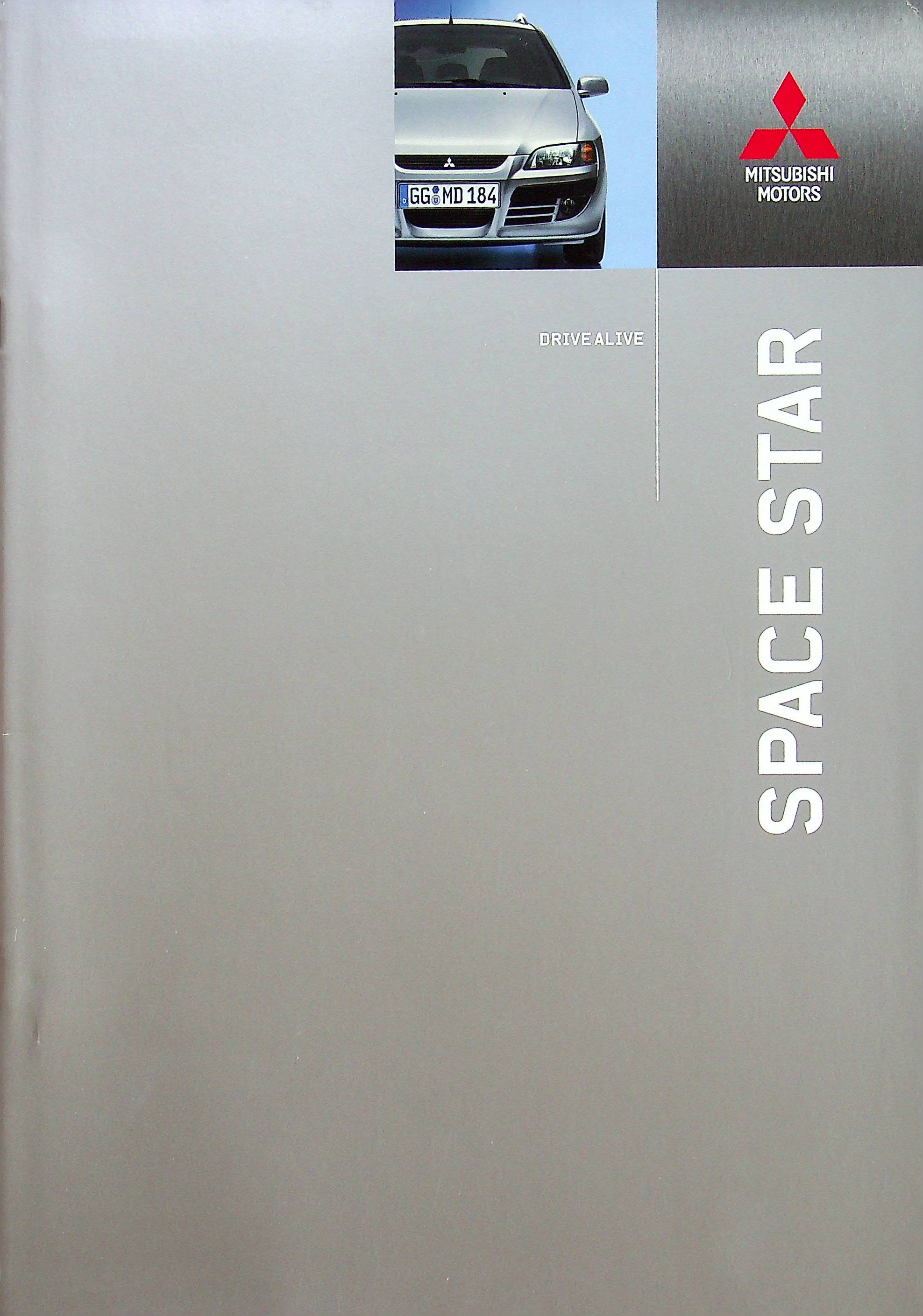 Mitsubishi Space Star Prospekt 02/2005