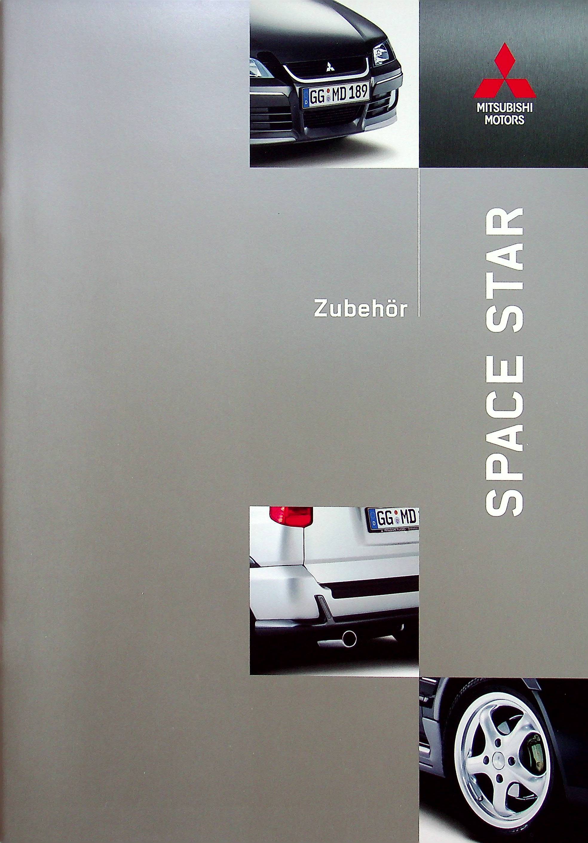 Mitsubishi Space Star - Zubehör - Prospekt 08/2004