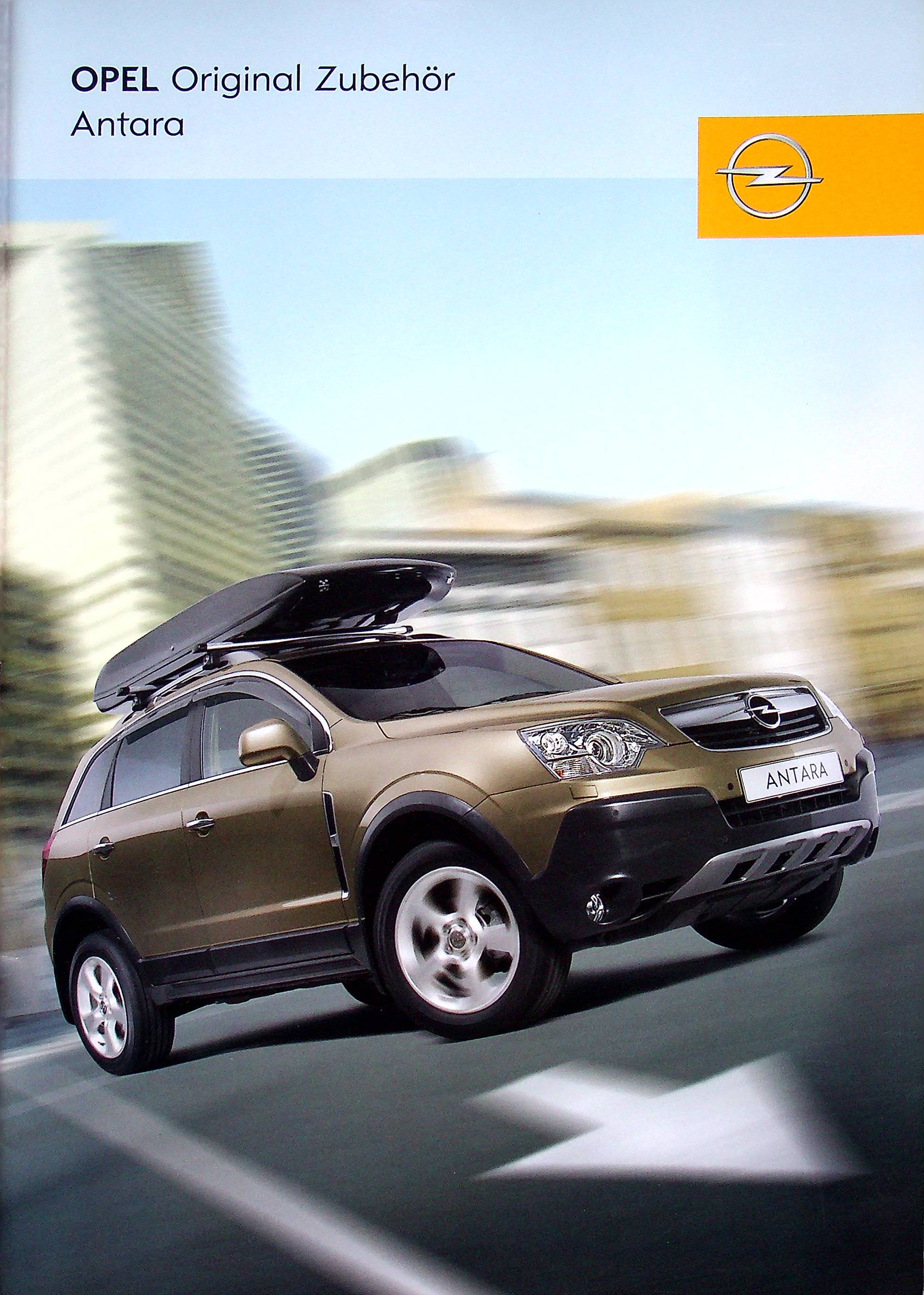 Opel Antara - Zubehör - Prospekt 10/2006